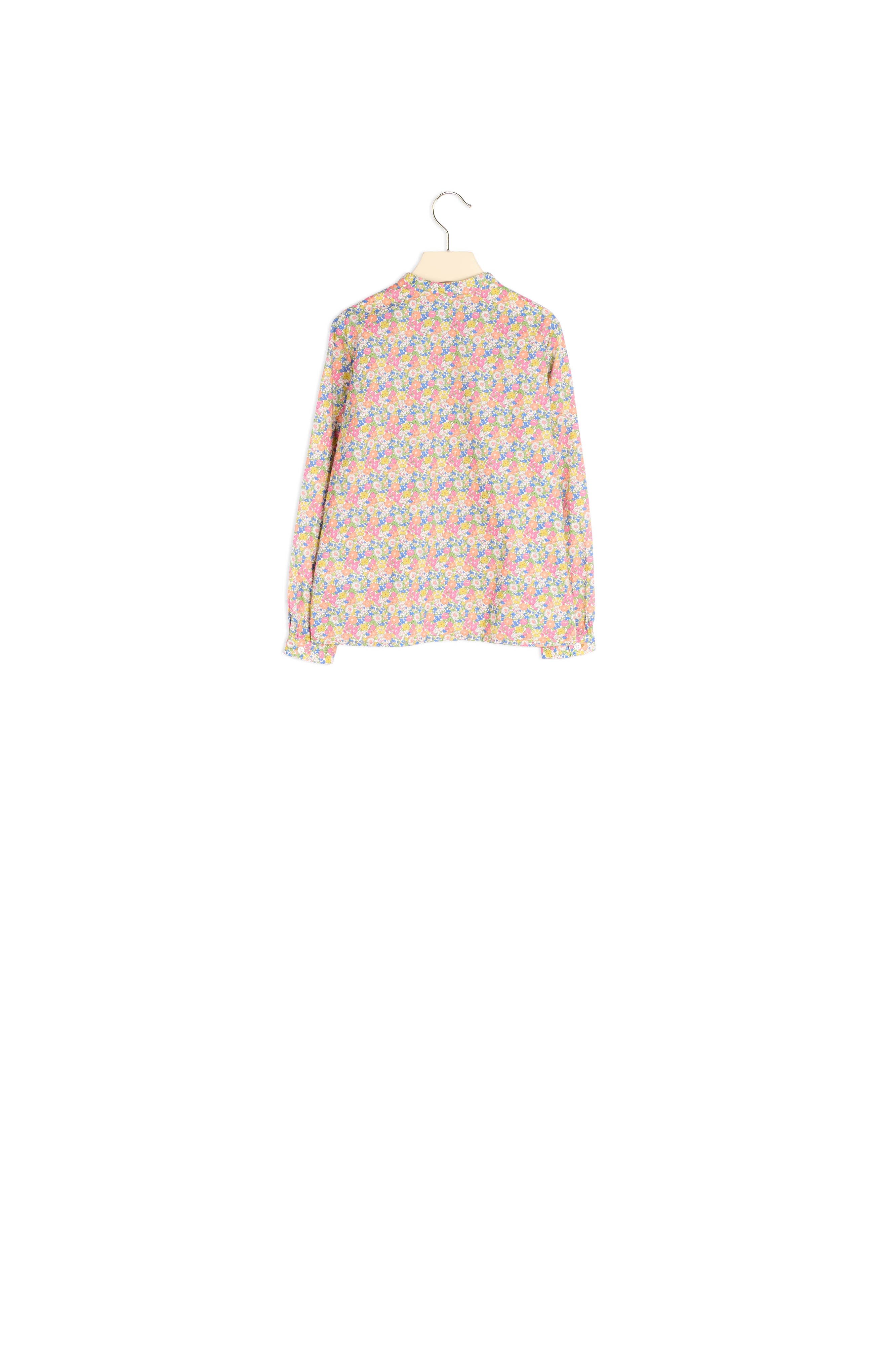 Blouse manches longues en tissu liberty - Bonpoint vintage
