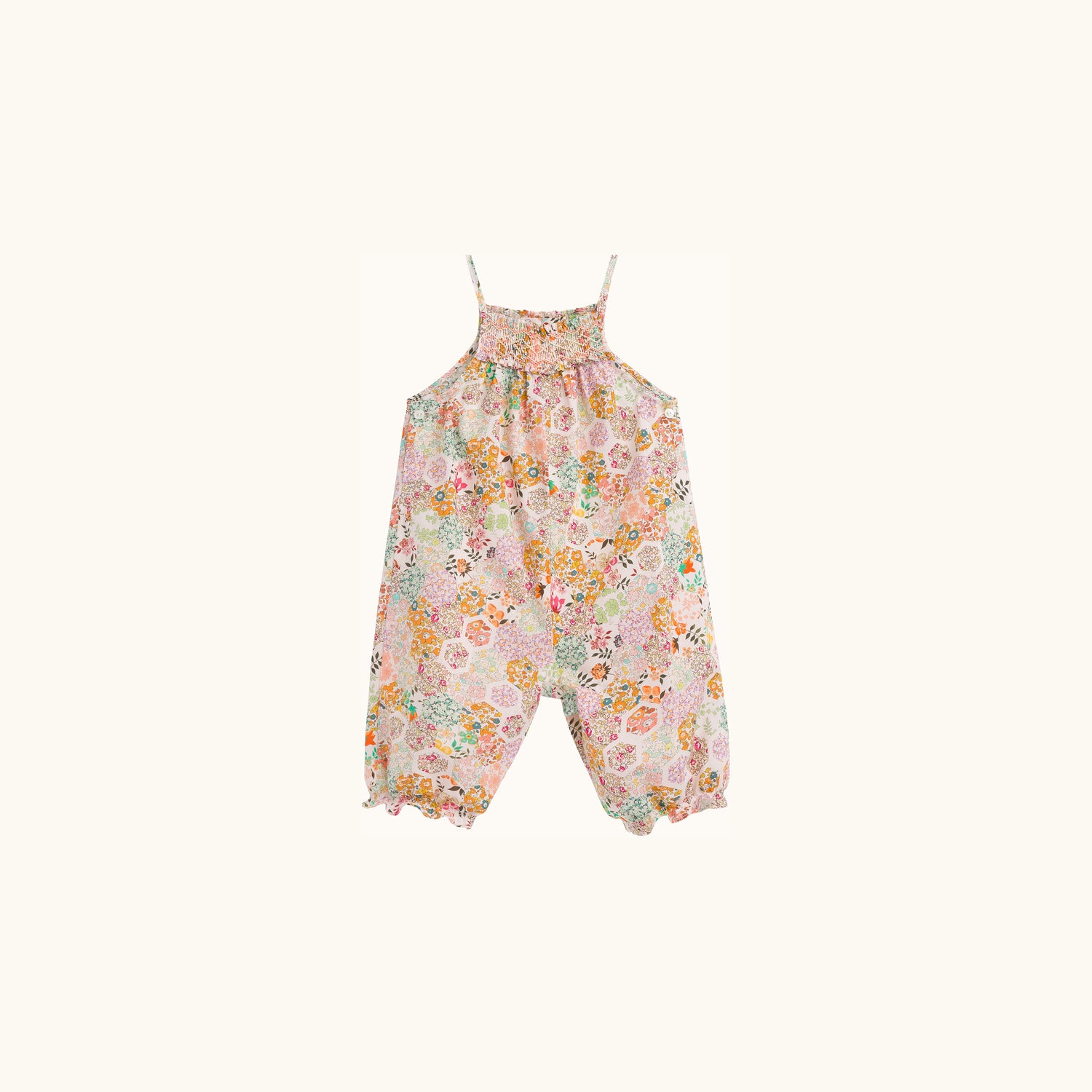 Salopette Lilisy en Liberty - Bonpoint vintage