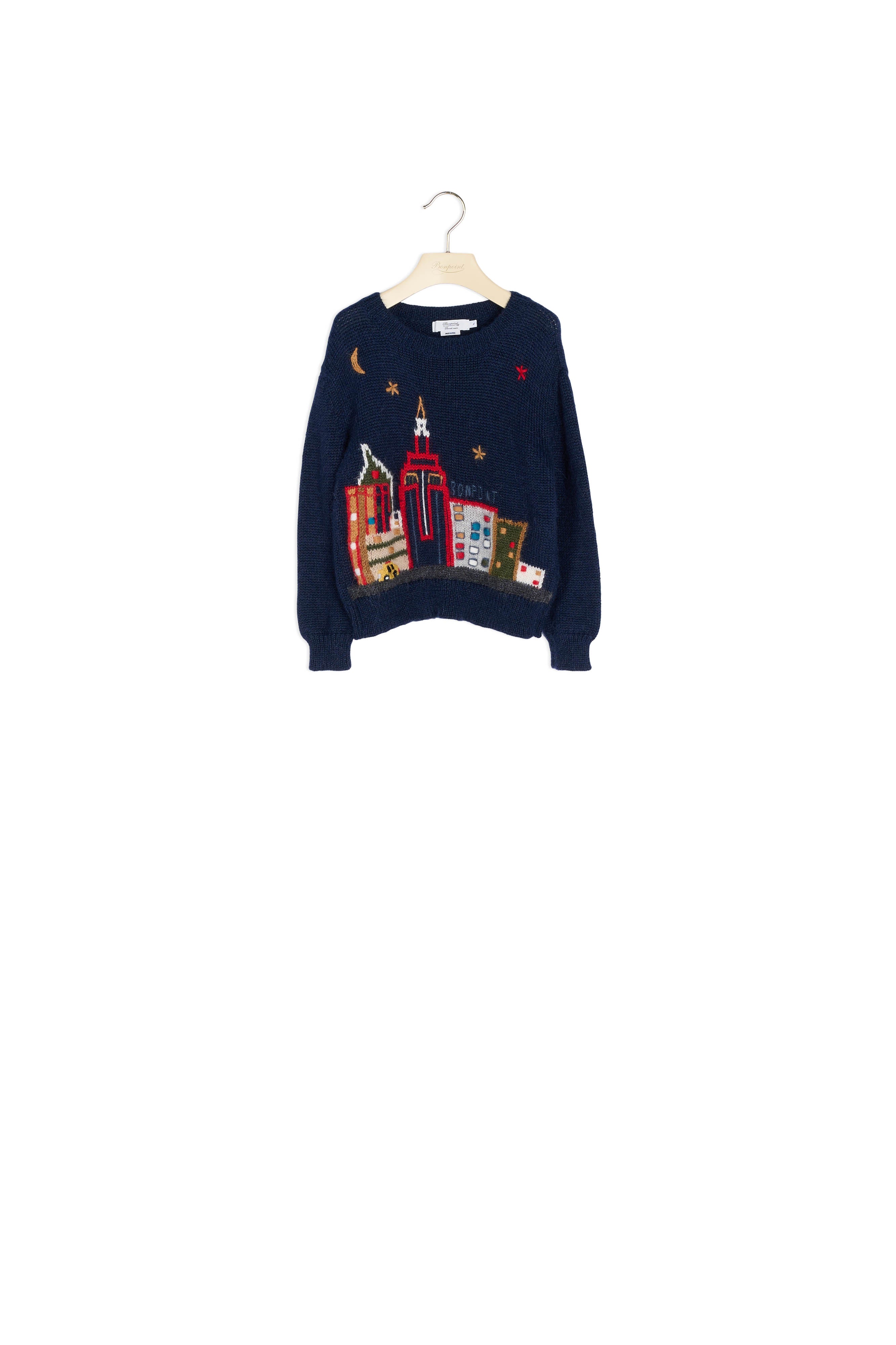 Pull en alpaga garçon - Bonpoint vintage