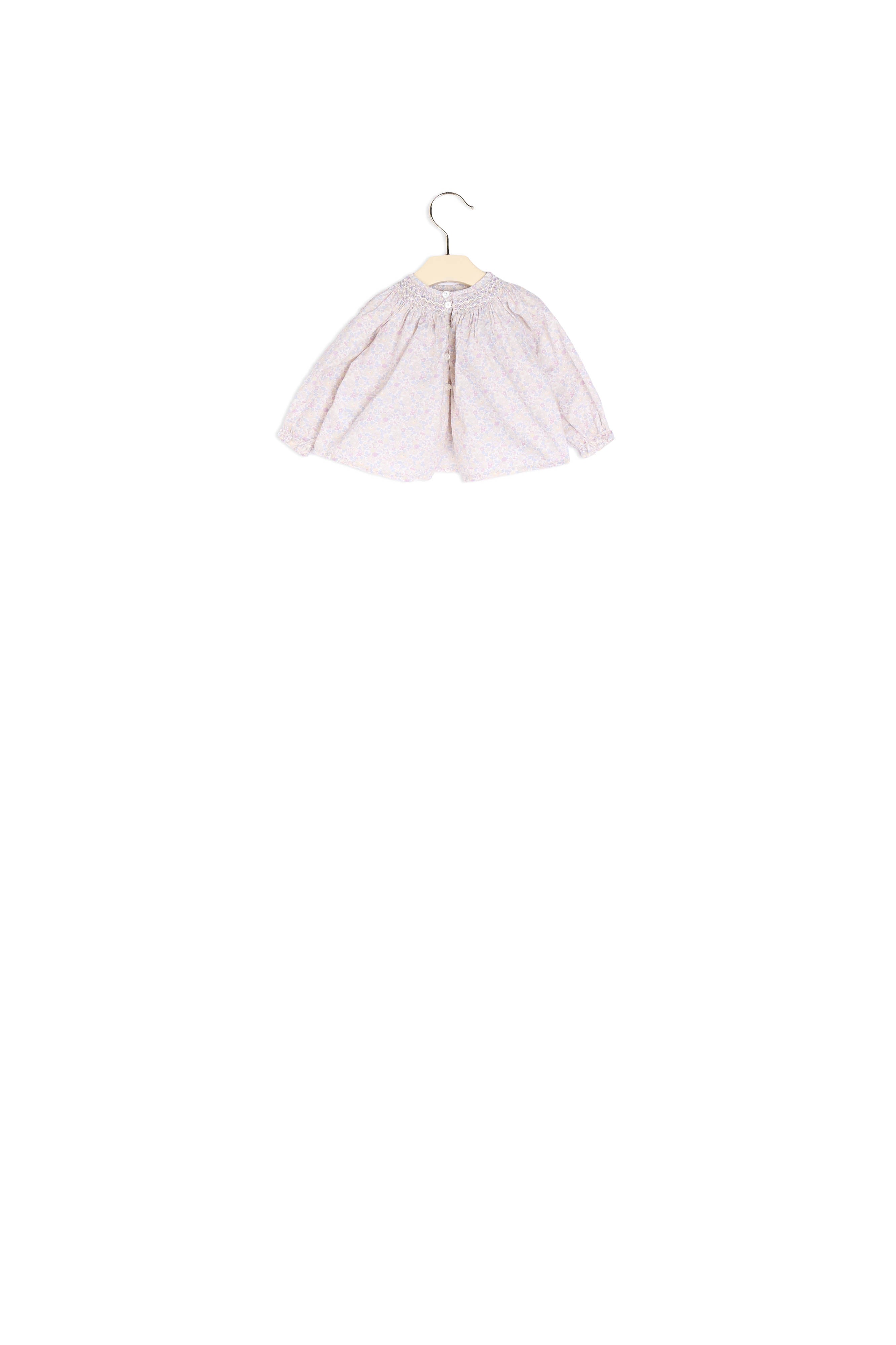 Blouse en tissu Liberty exclusif bébé - Bonpoint vintage