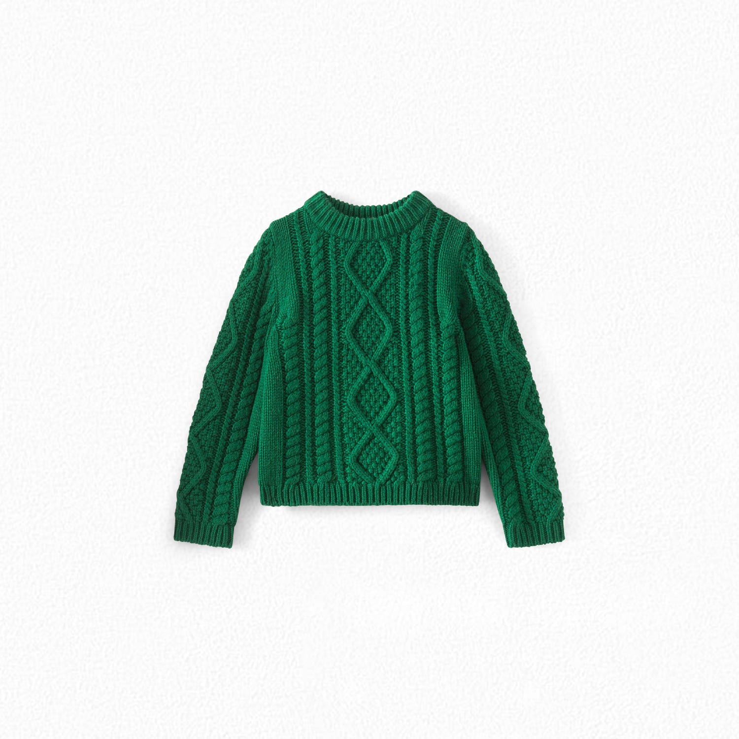 Pull à torsades mixte - Bonpoint vintage