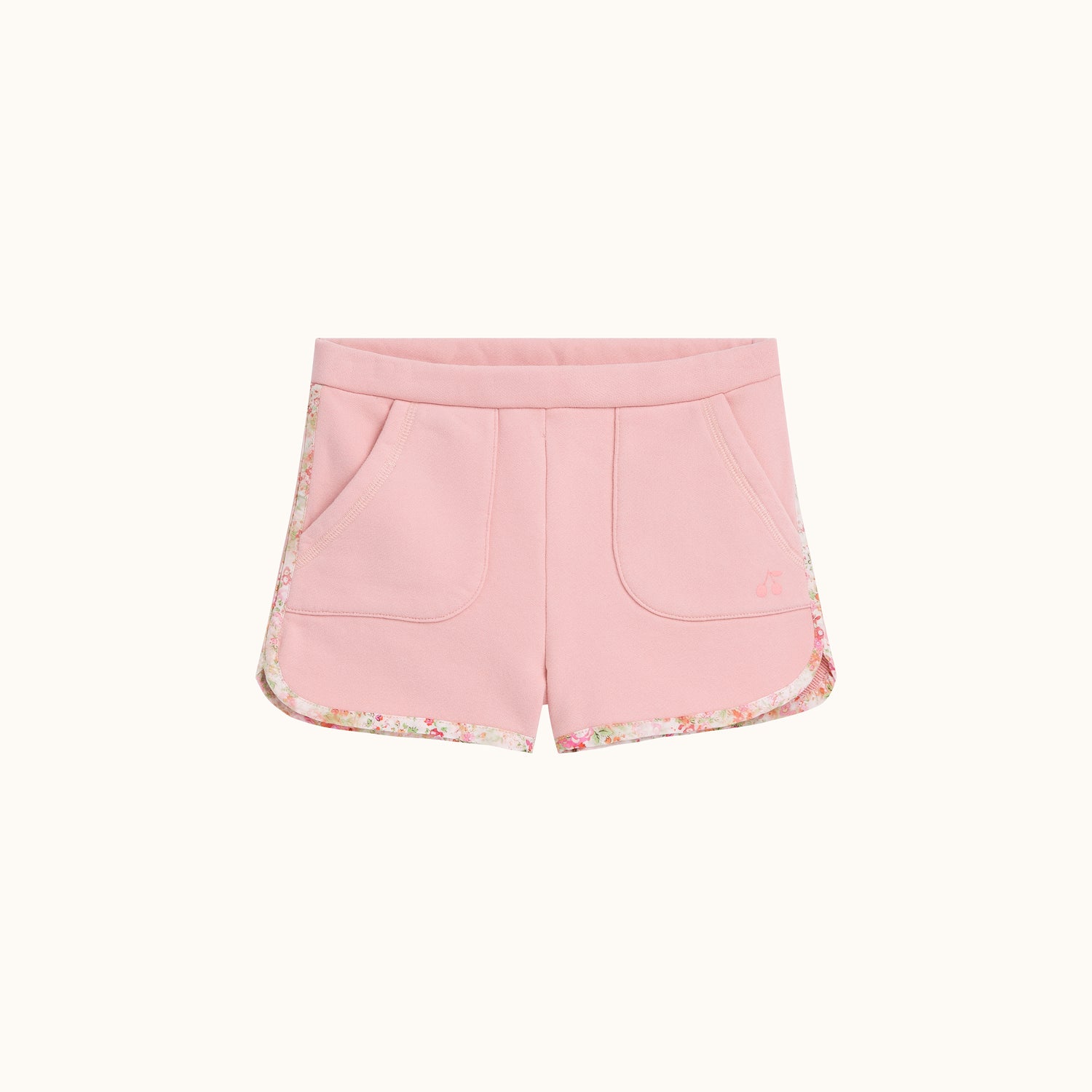 Short en molleton et Liberty - Bonpoint vintage