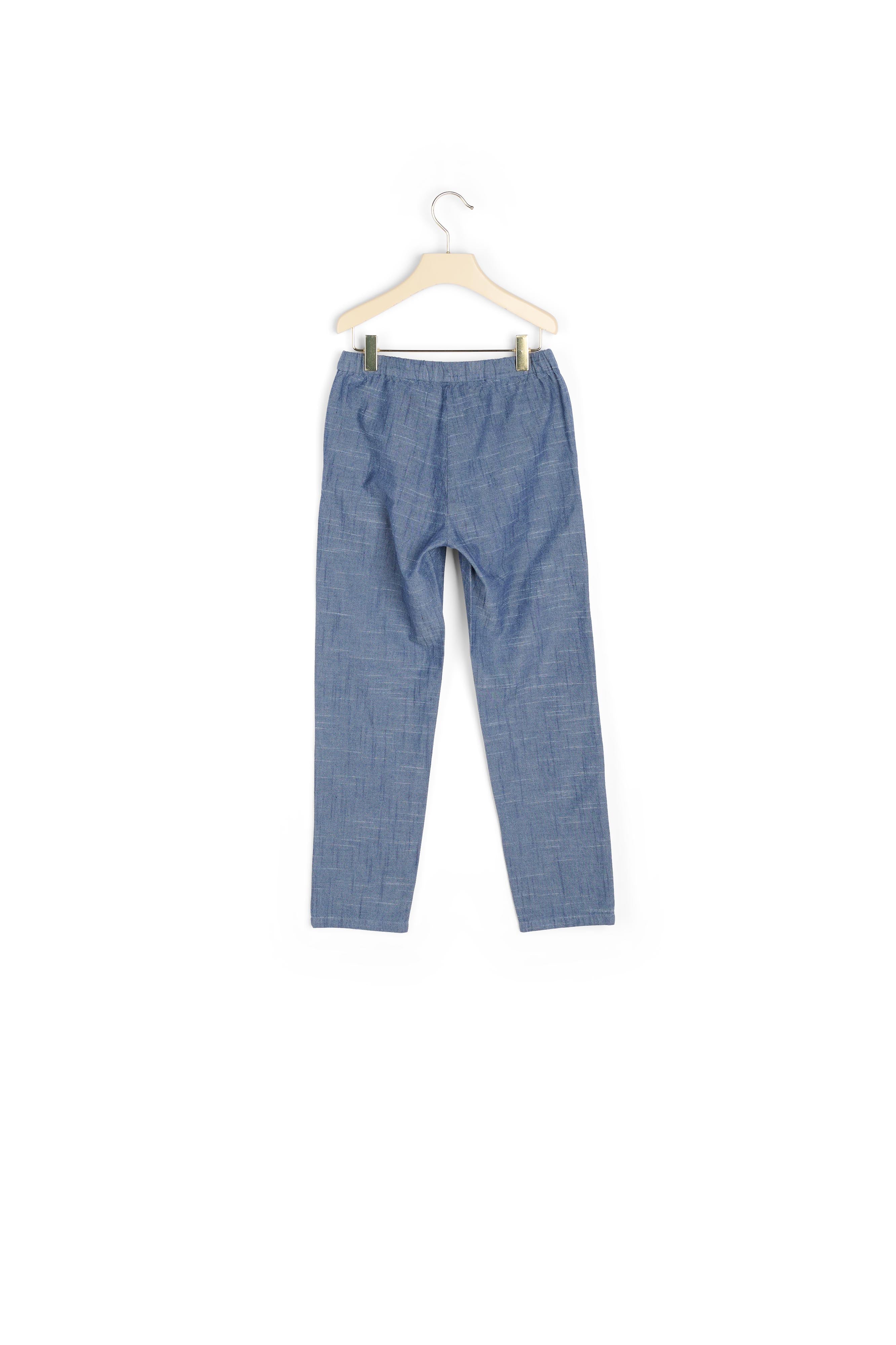 Pantalon en coton chambray - Bonpoint vintage