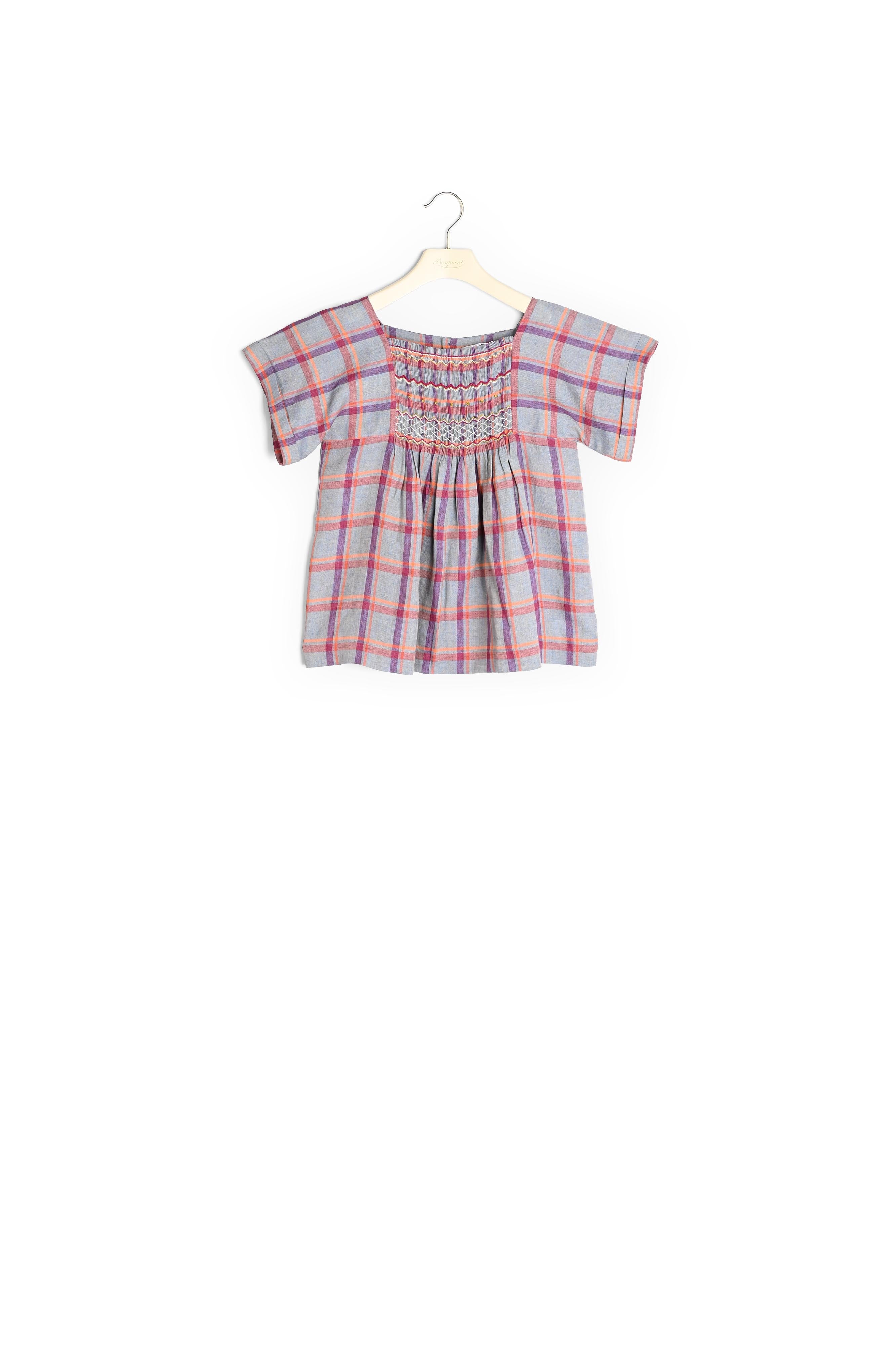 Blouse smockée Pays - Bonpoint vintage