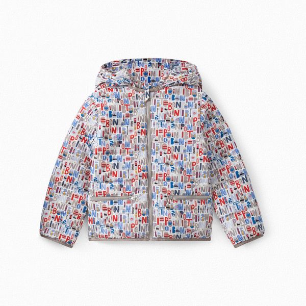 Doudoune déperlante en tissu Liberty - Bonpoint vintage