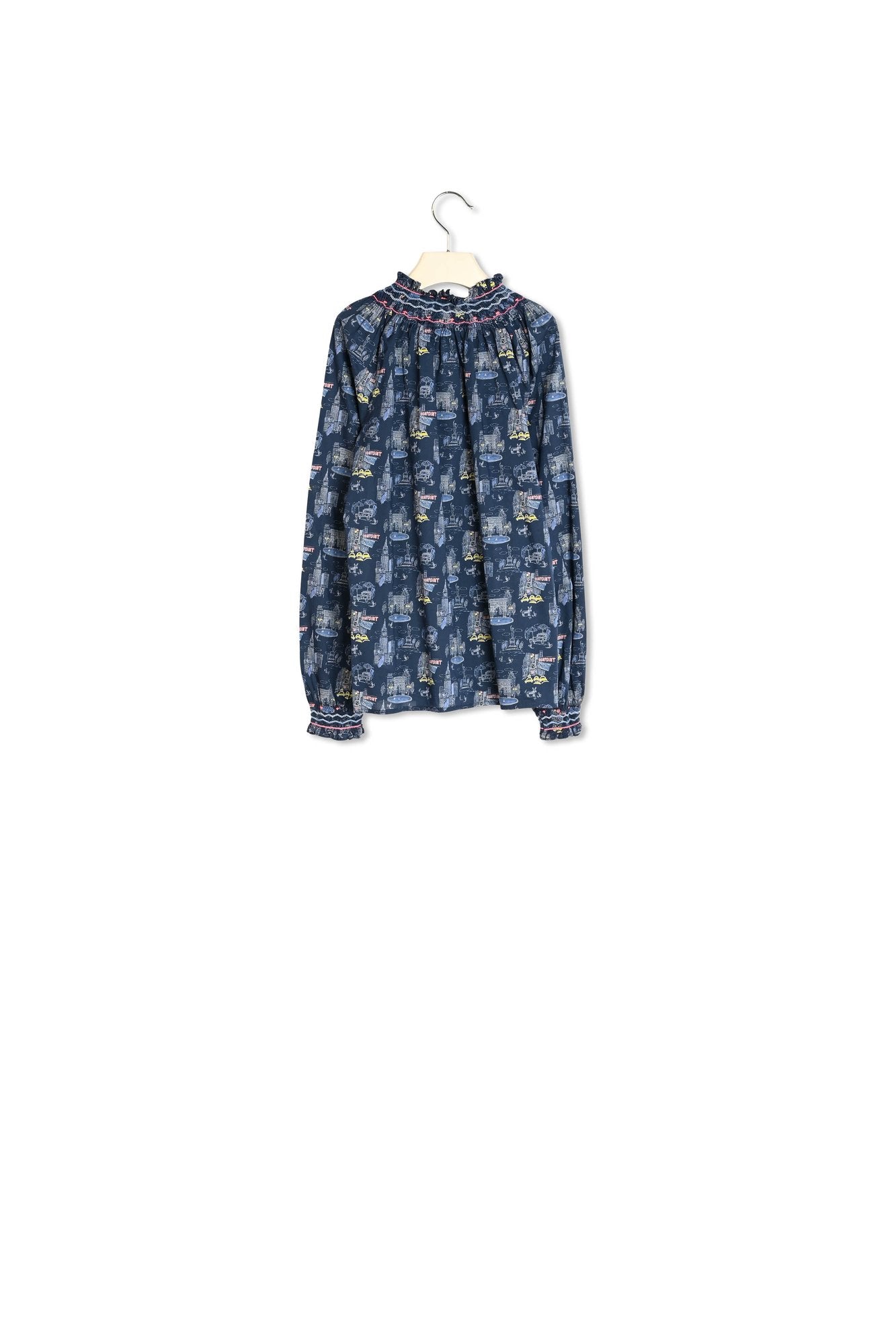 Blouse en tissu Liberty exclusif - Bonpoint vintage