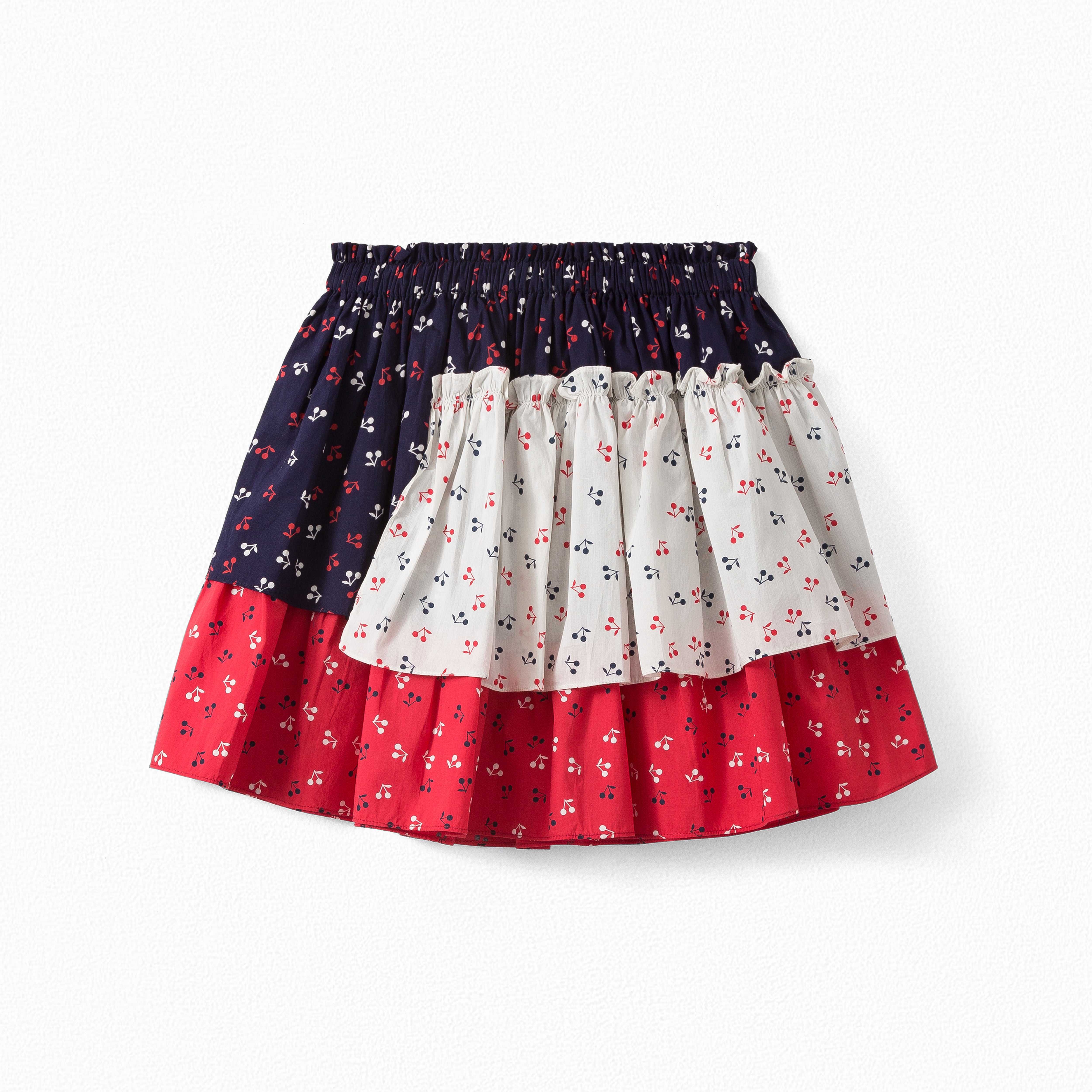 Jupe  en popeline de coton - Bonpoint vintage