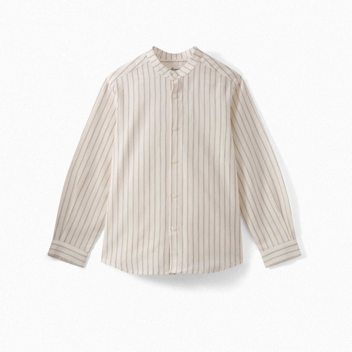 Chemise sans col garçon - Bonpoint vintage