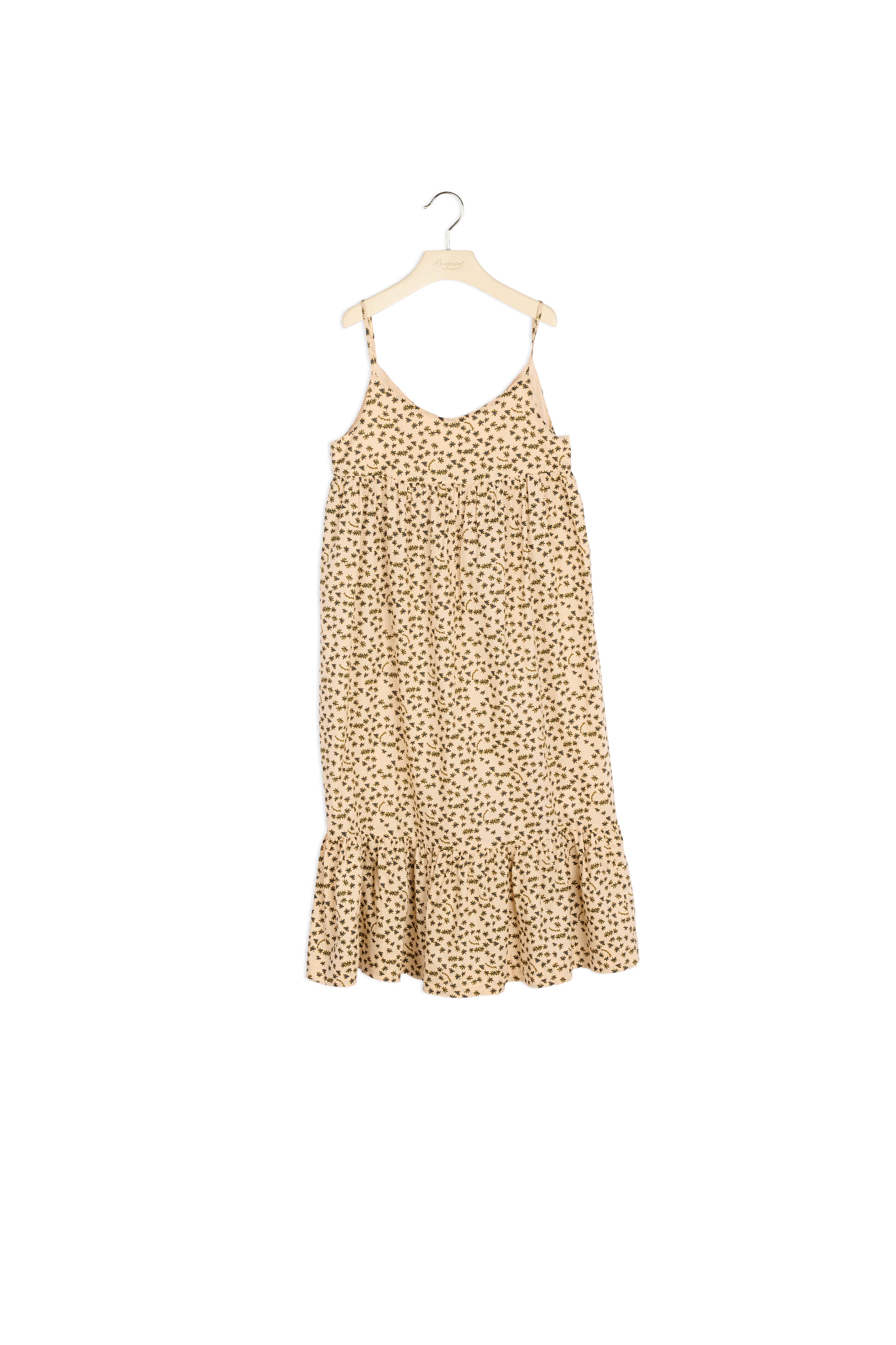 Robe en voile de coton imprimé - Bonpoint vintage