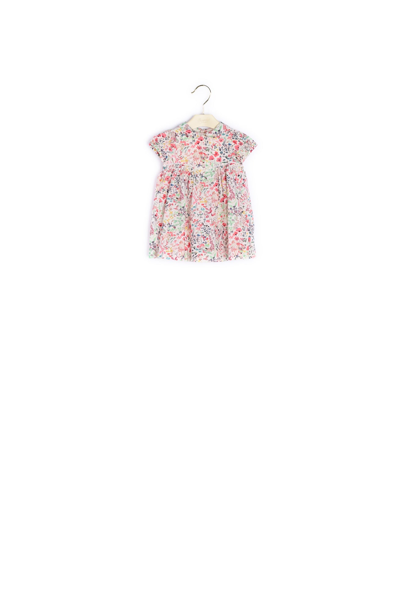 Robe en coton Liberty bébé - Bonpoint vintage