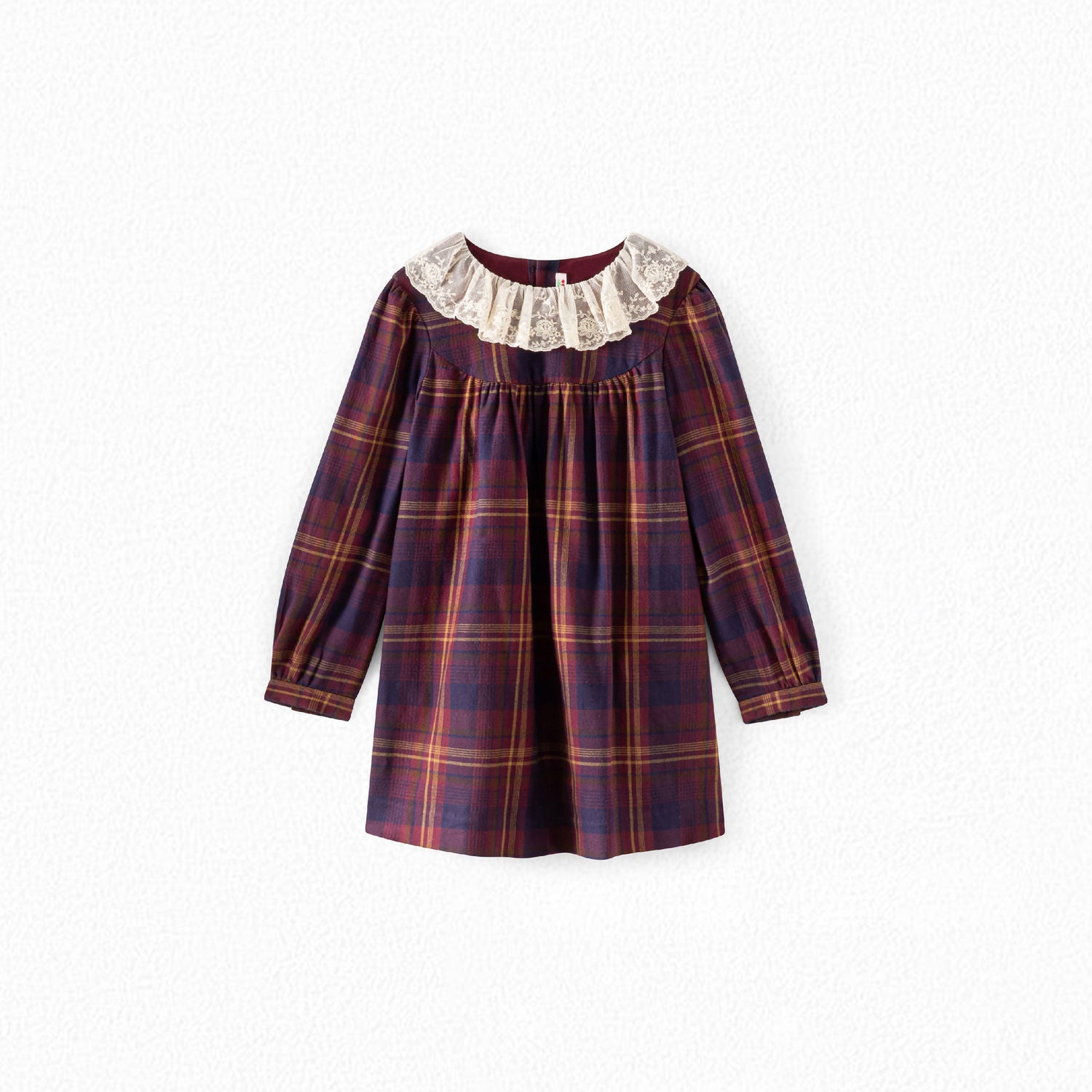 Robe avec tulle brodé - Bonpoint vintage