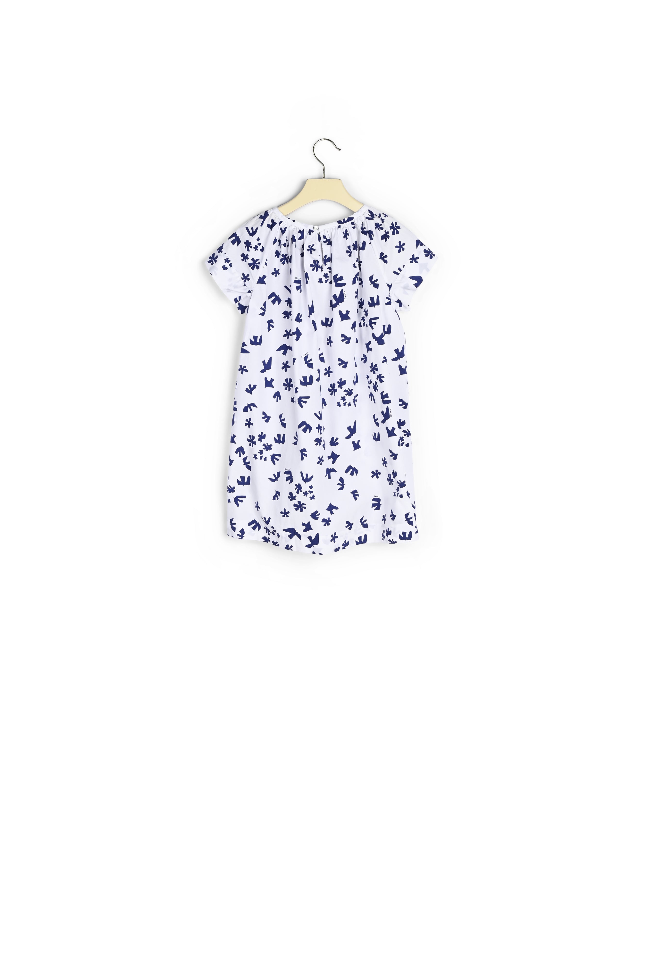 Robe en popeline imprimée - Bonpoint vintage