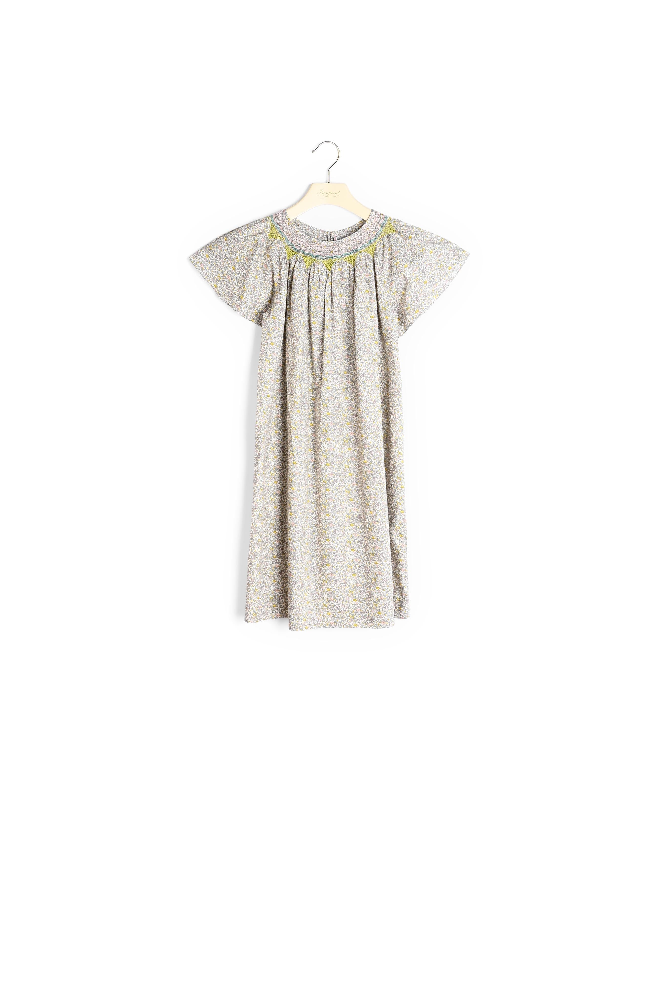 Robe en coton Liberty - Bonpoint vintage