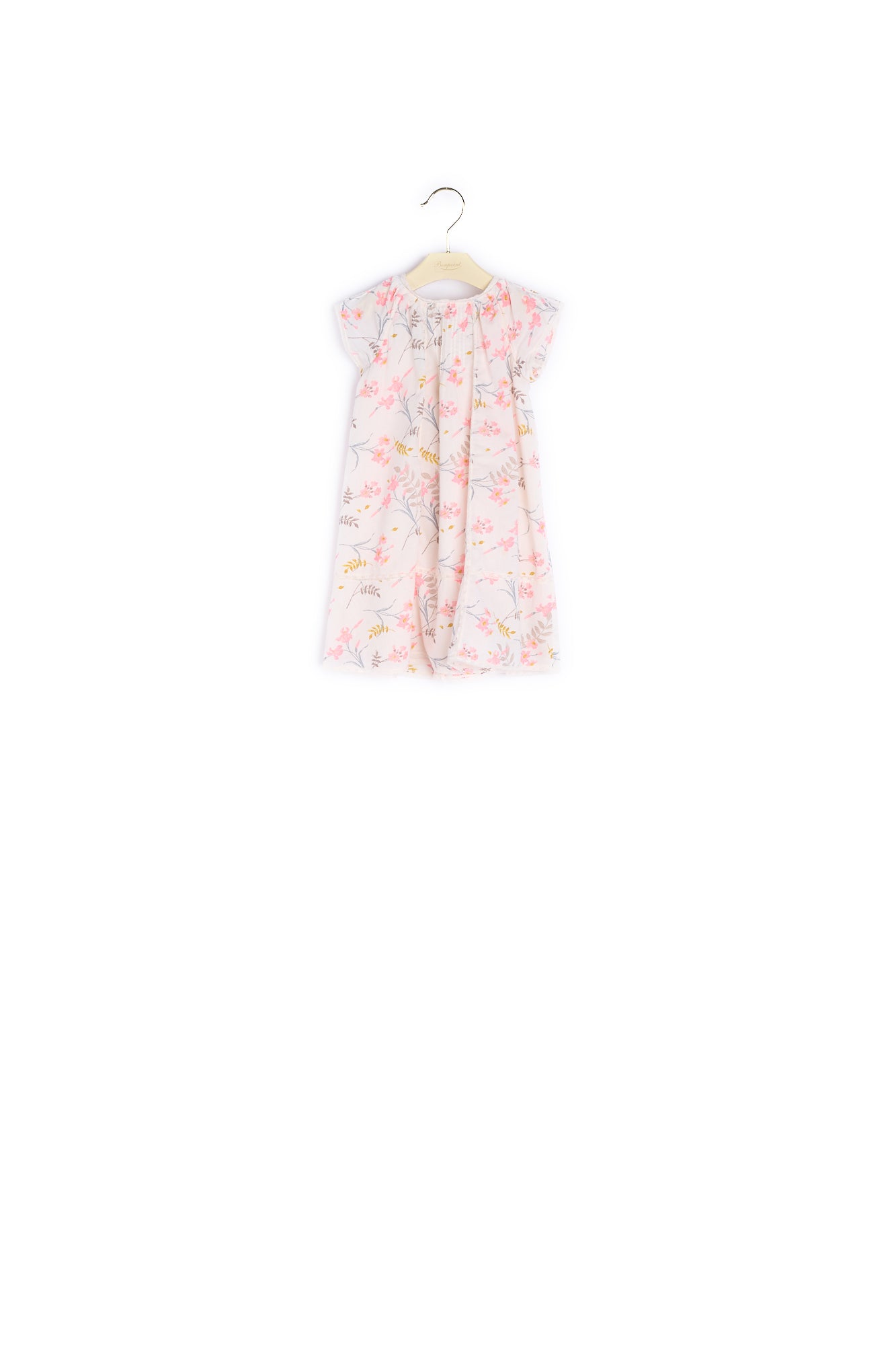 Robe florale à détails dentelle Lilly - Bonpoint vintage