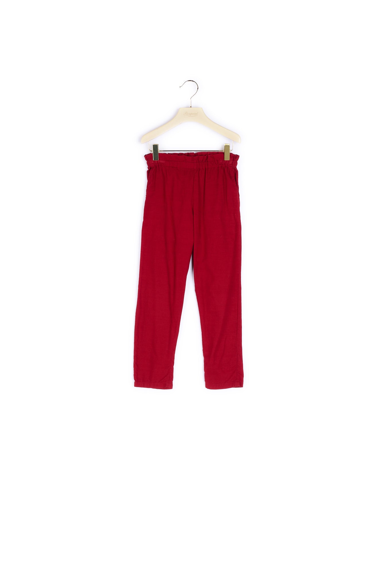 Pantalon carotte en velours milleraies - Bonpoint vintage