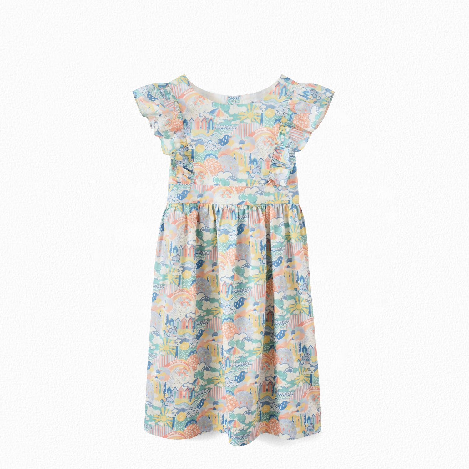 Robe en tissu Liberty exclusif - Bonpoint vintage