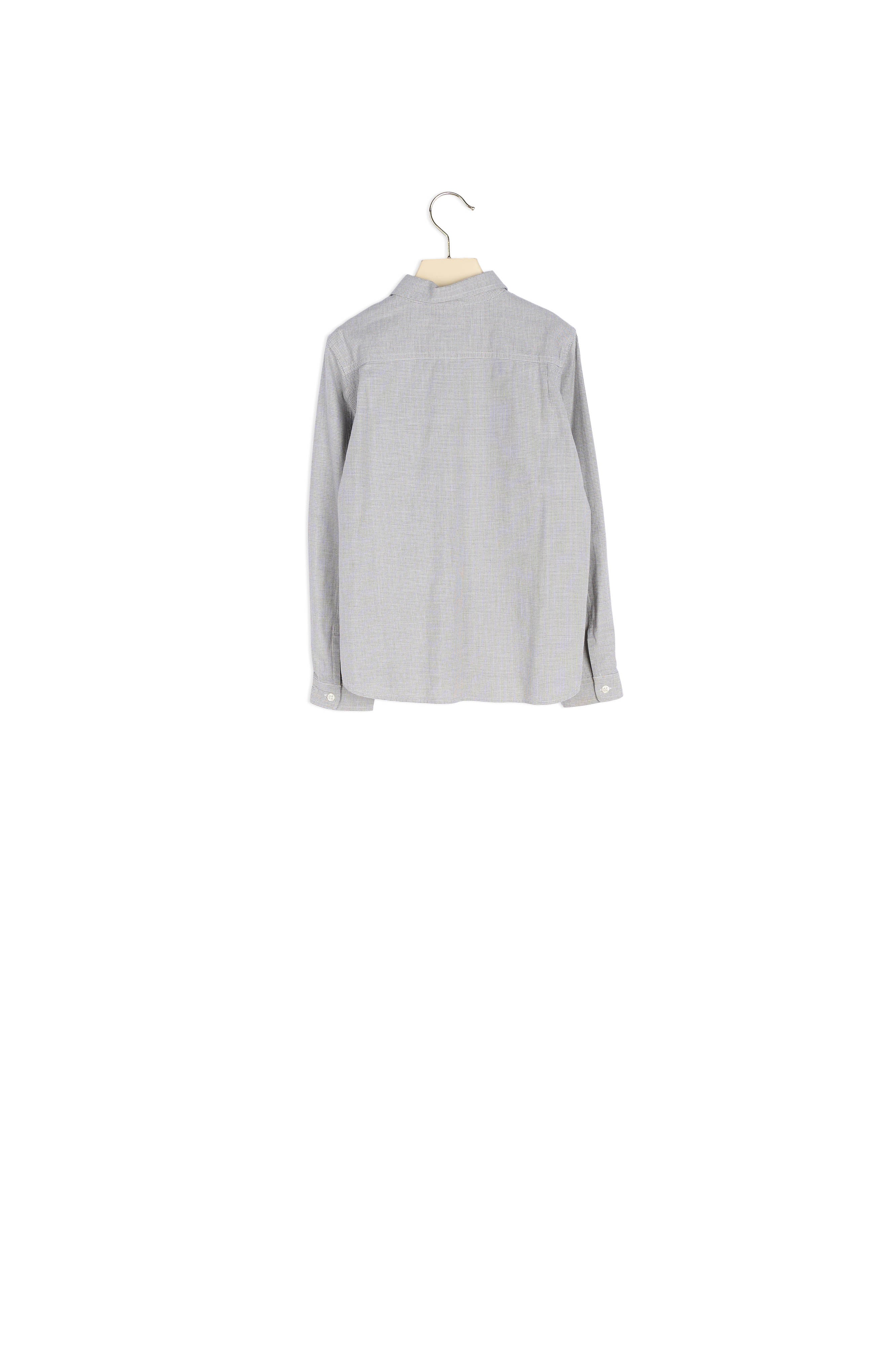 Chemise en twill à carreaux - Bonpoint vintage