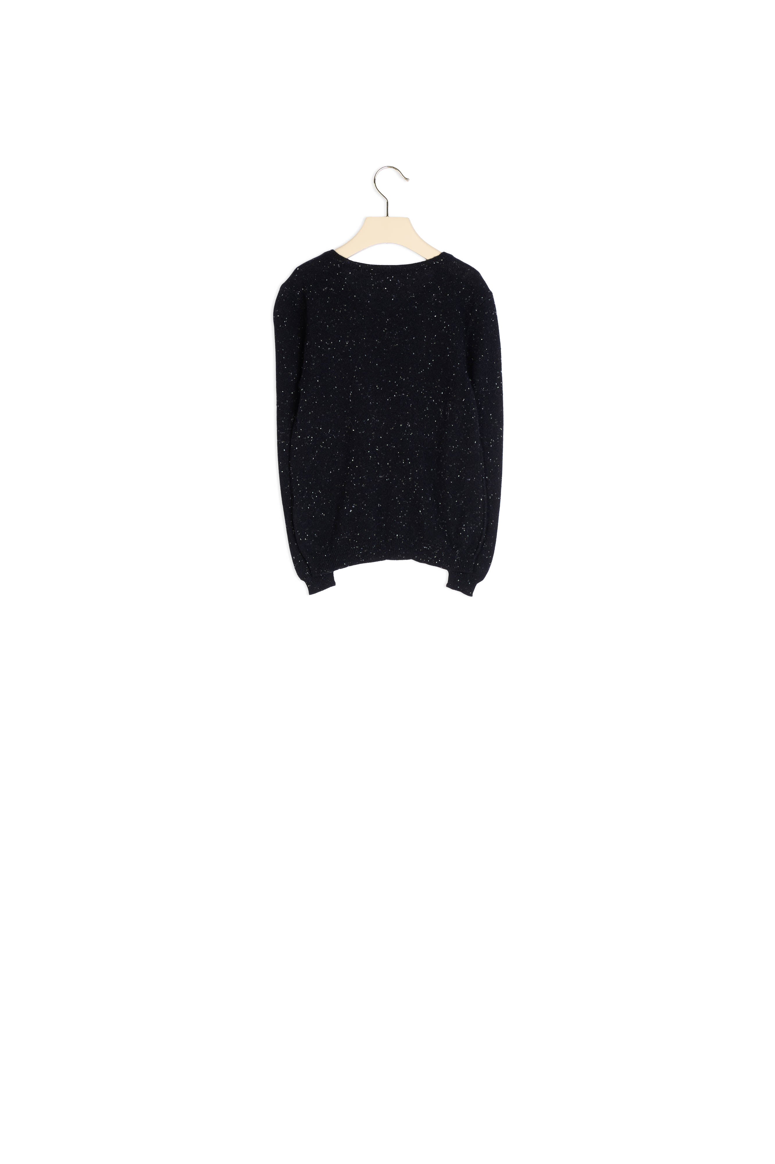 Pull col V en cachemire - Bonpoint vintage