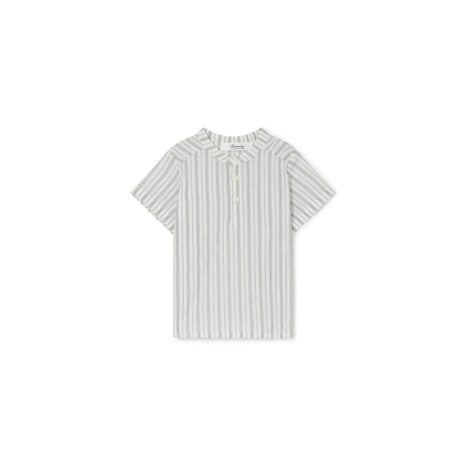Chemise à rayures bébé - Bonpoint vintage
