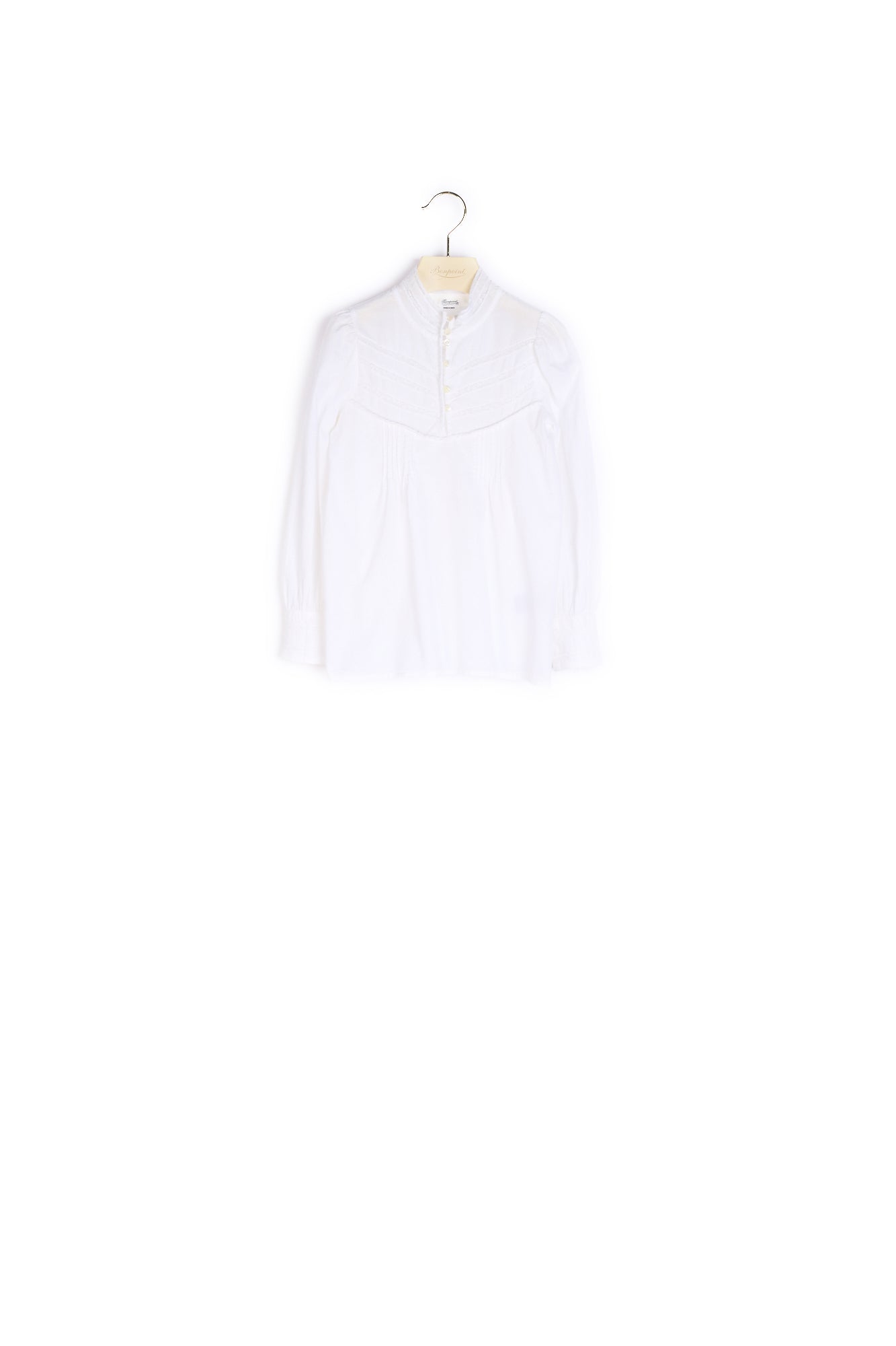Blouse à plastron fille - Bonpoint vintage