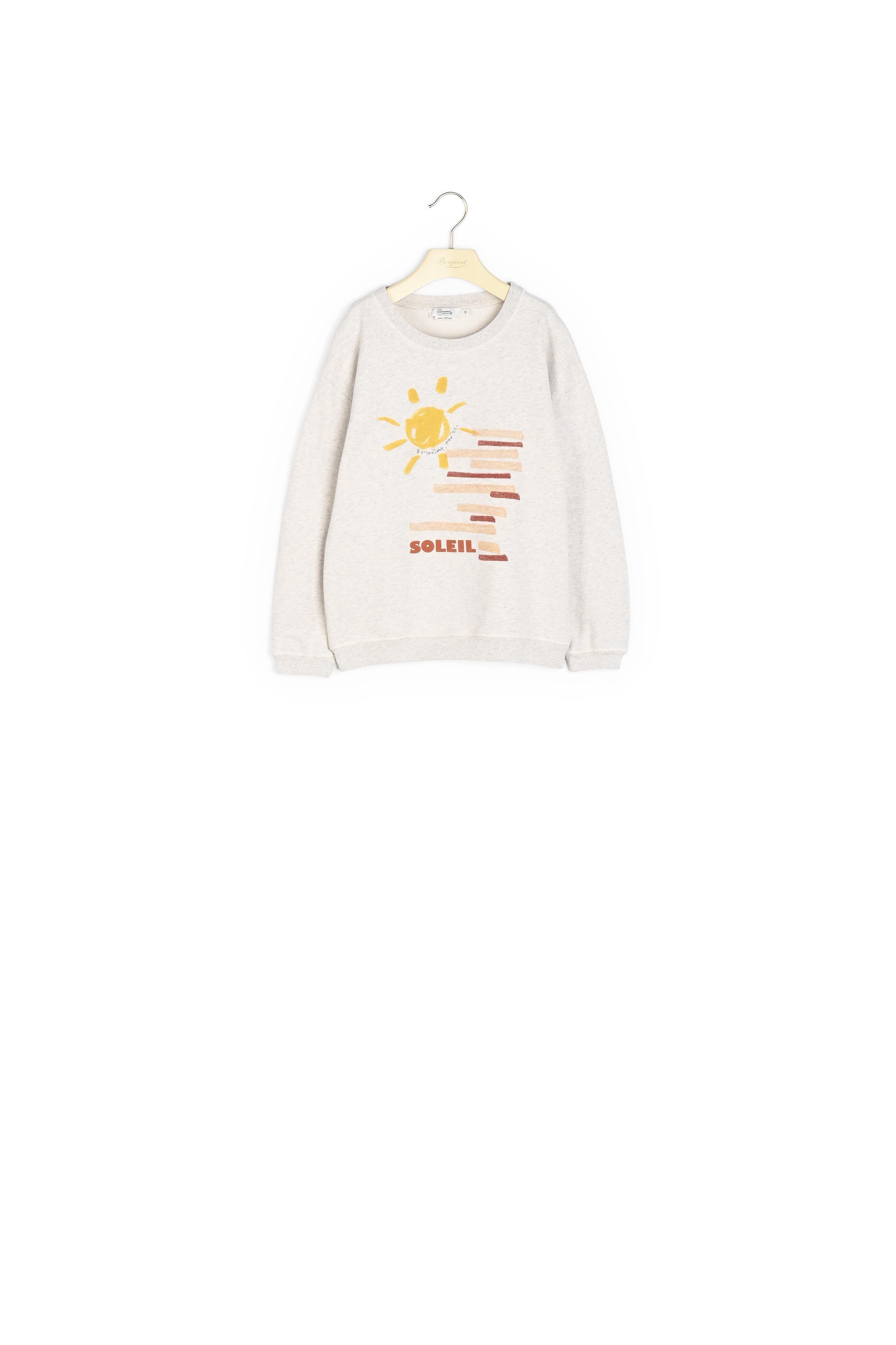 Sweat-shirt en molleton imprimé - Bonpoint vintage