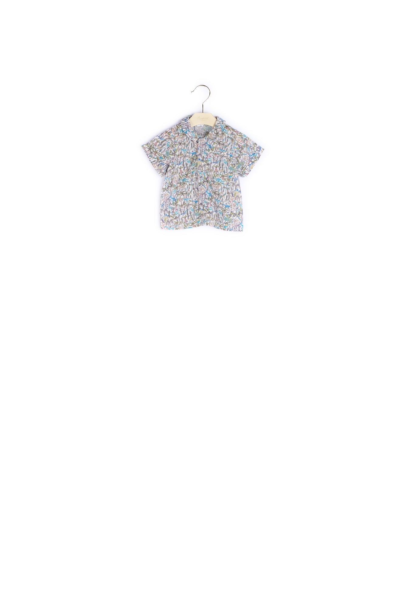 Chemise Nicolas à motif Liberty - Bonpoint vintage
