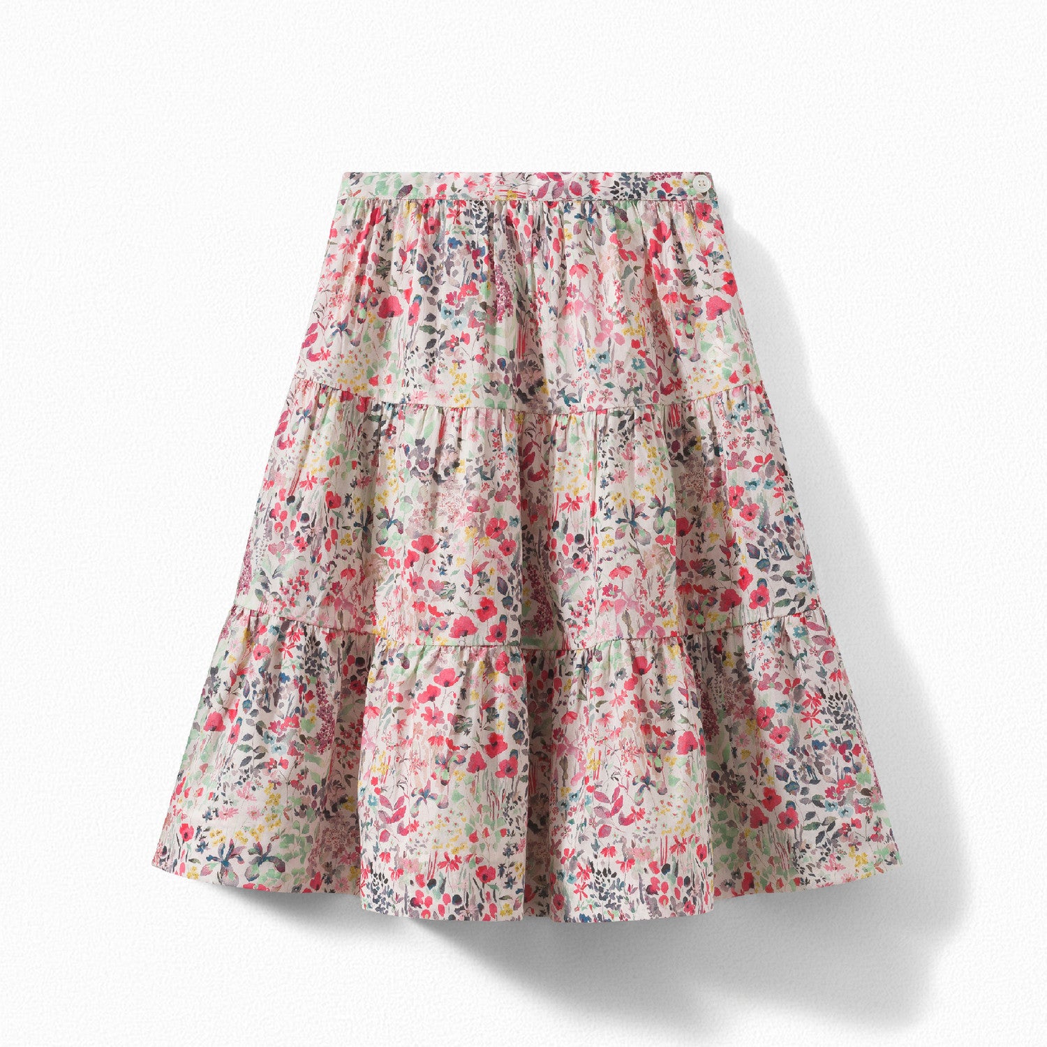 Jupe évasée en tissu Liberty - Bonpoint vintage