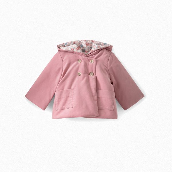 Manteau en velours milleraies bébé - Bonpoint vintage