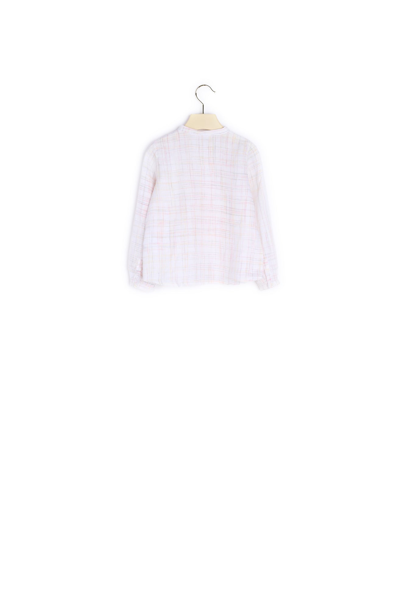 Chemise en lin garçon carreaux - Bonpoint vintage
