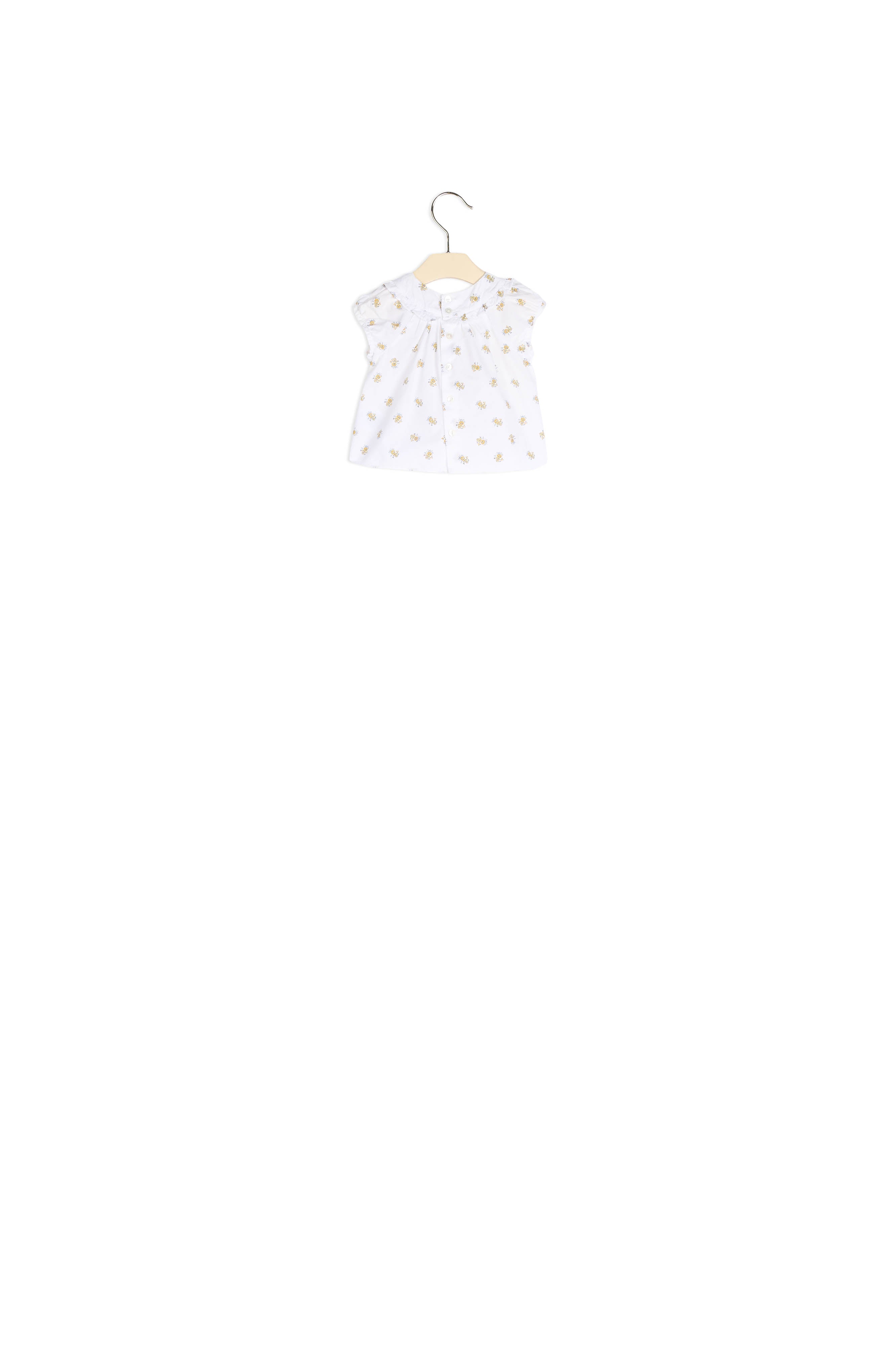 Blouse en popeline imprimée - Bonpoint vintage