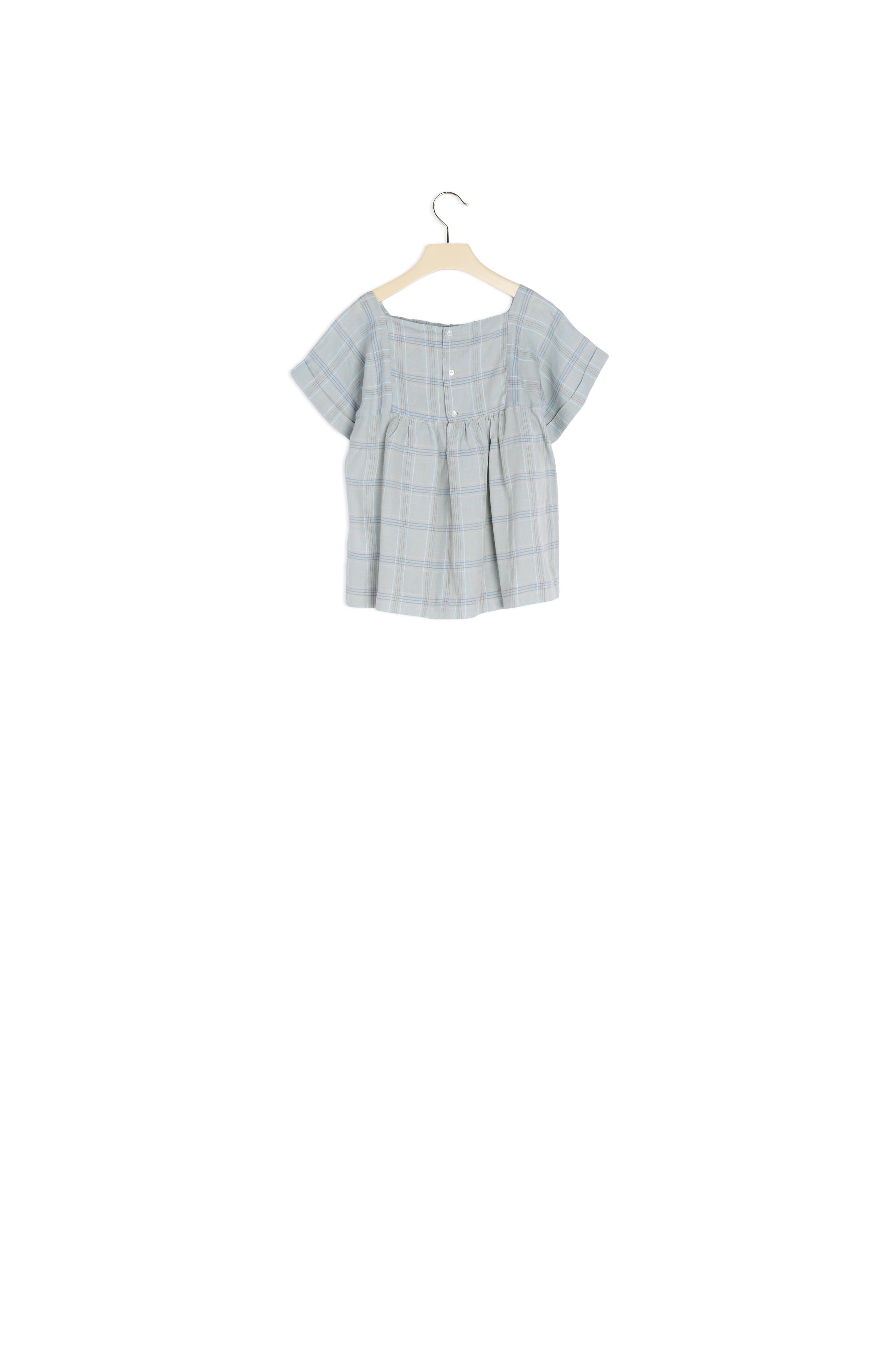 Blouse à smocks brodés - Bonpoint vintage