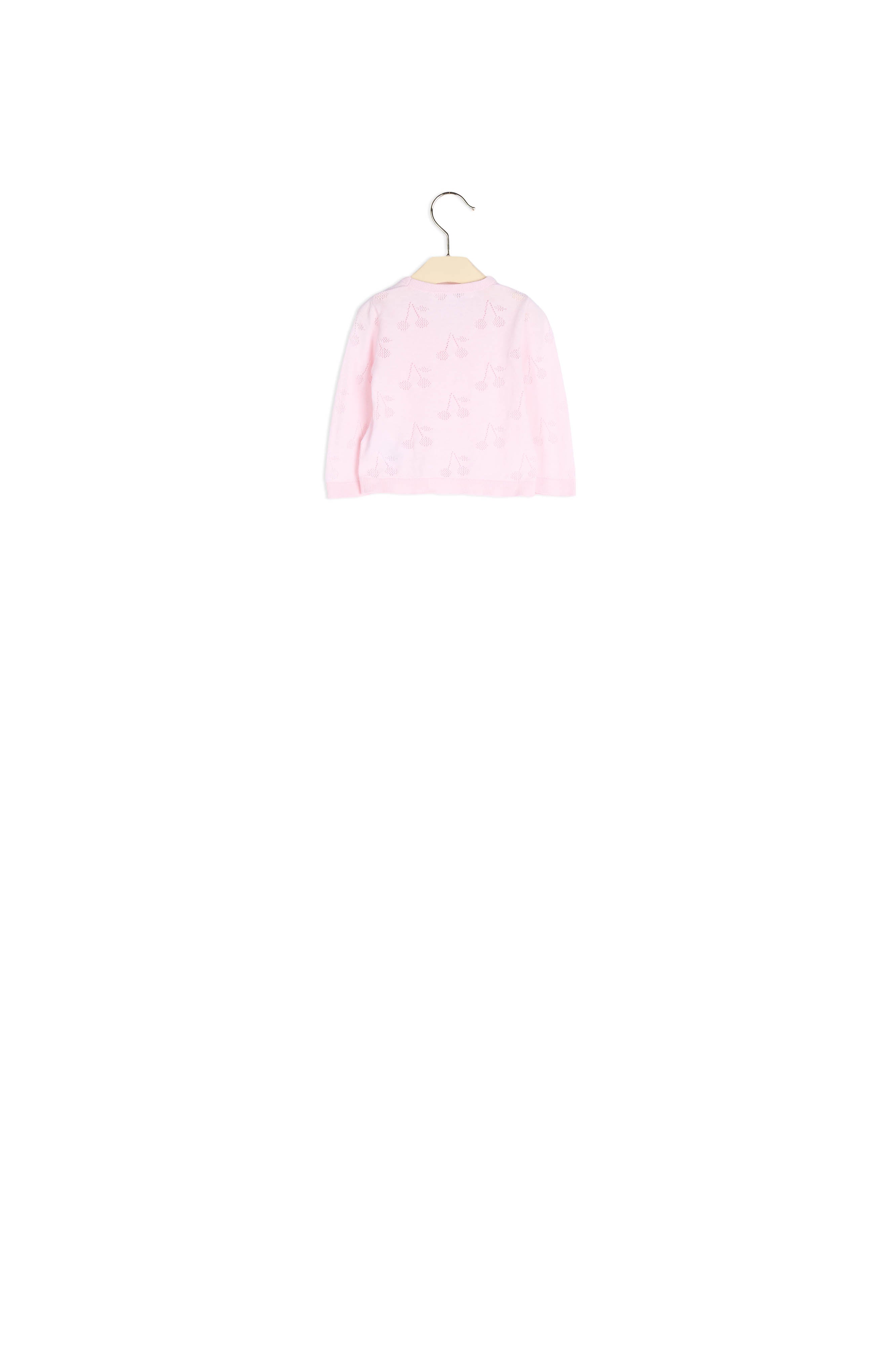 Cardigan en coton ajouré - Bonpoint vintage