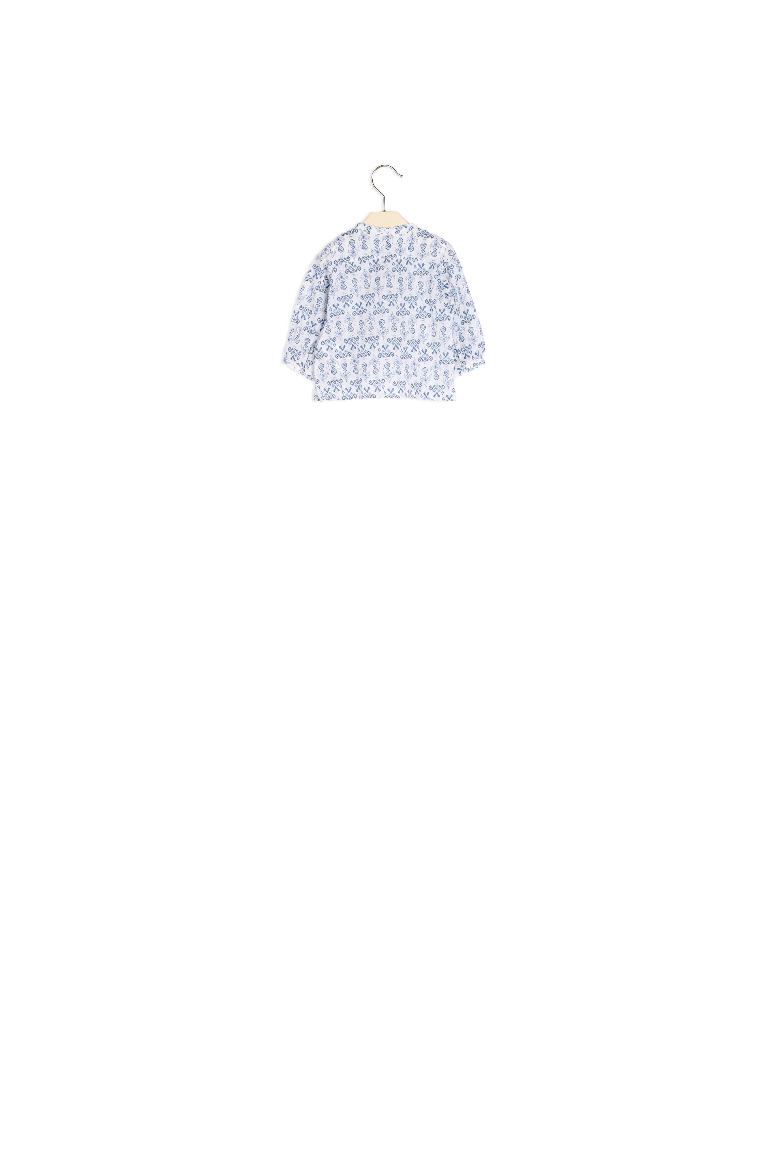 Tunique en coton façonné - Bonpoint vintage