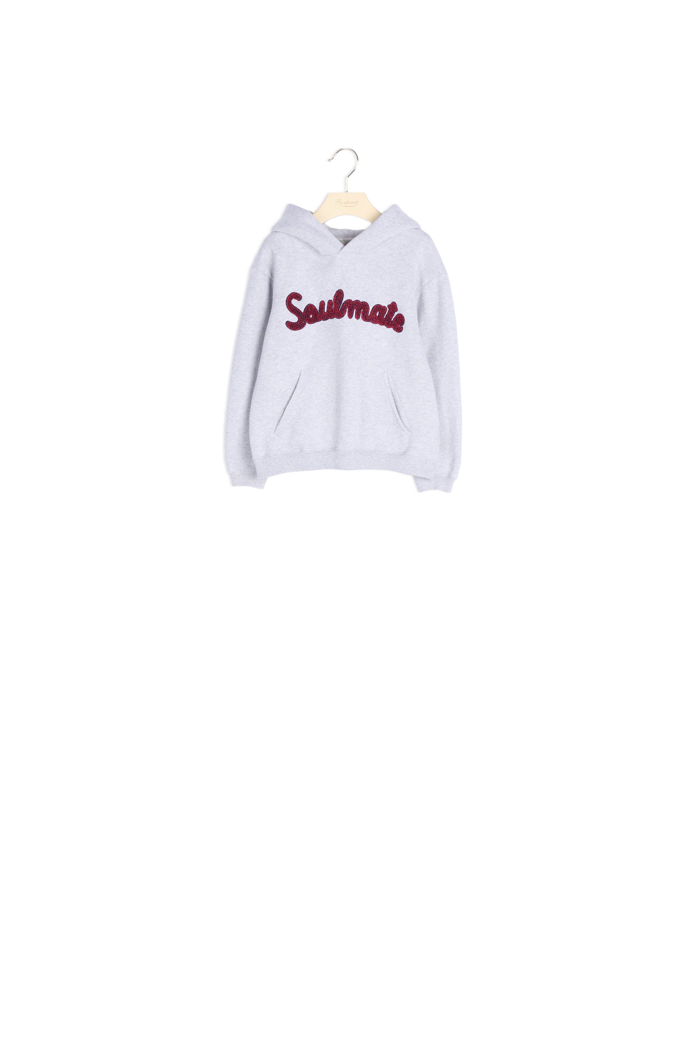 Sweatshirt à patch bouclette fille - Bonpoint vintage