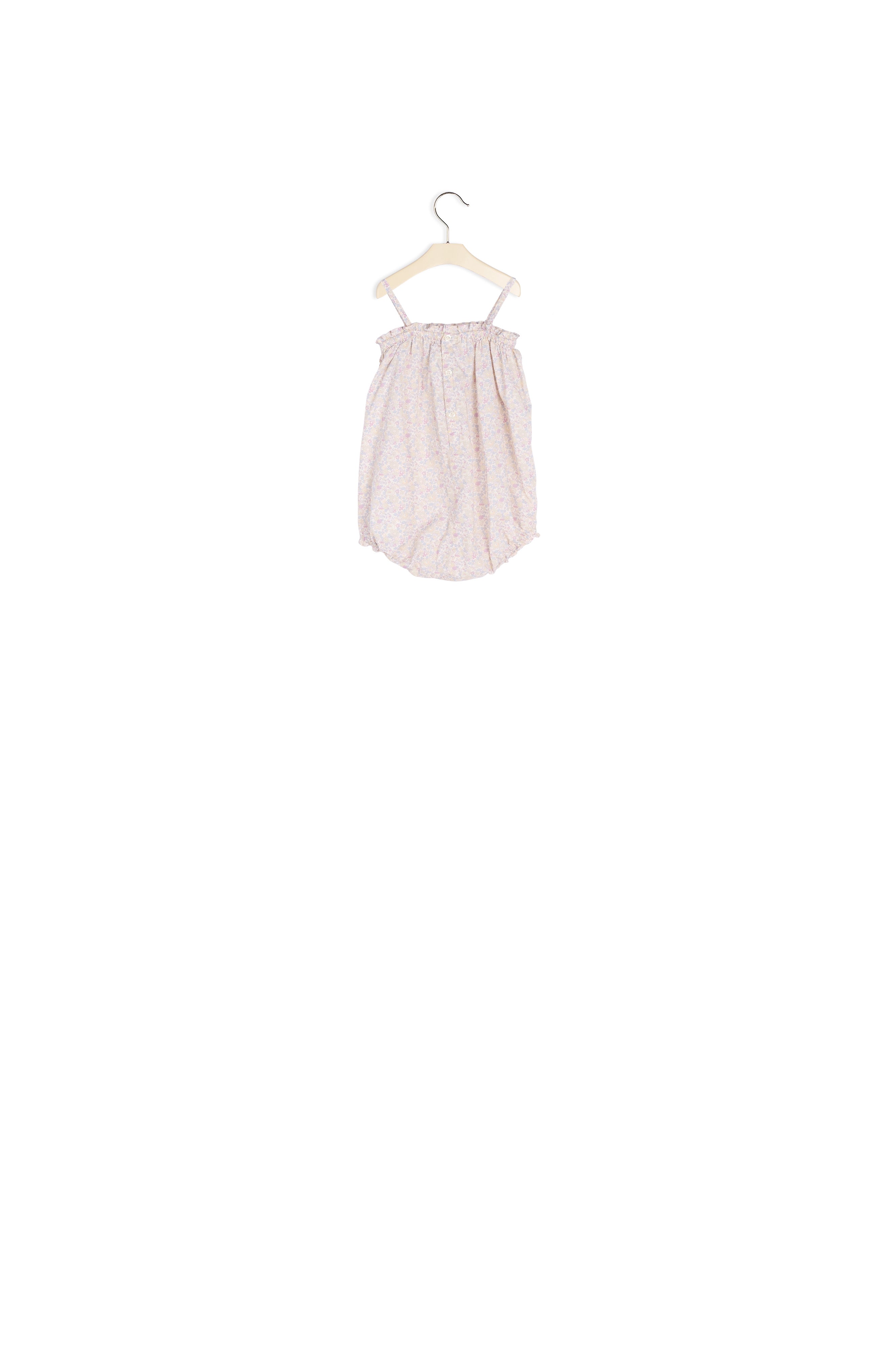 Barboteuse en coton Liberty - Bonpoint vintage