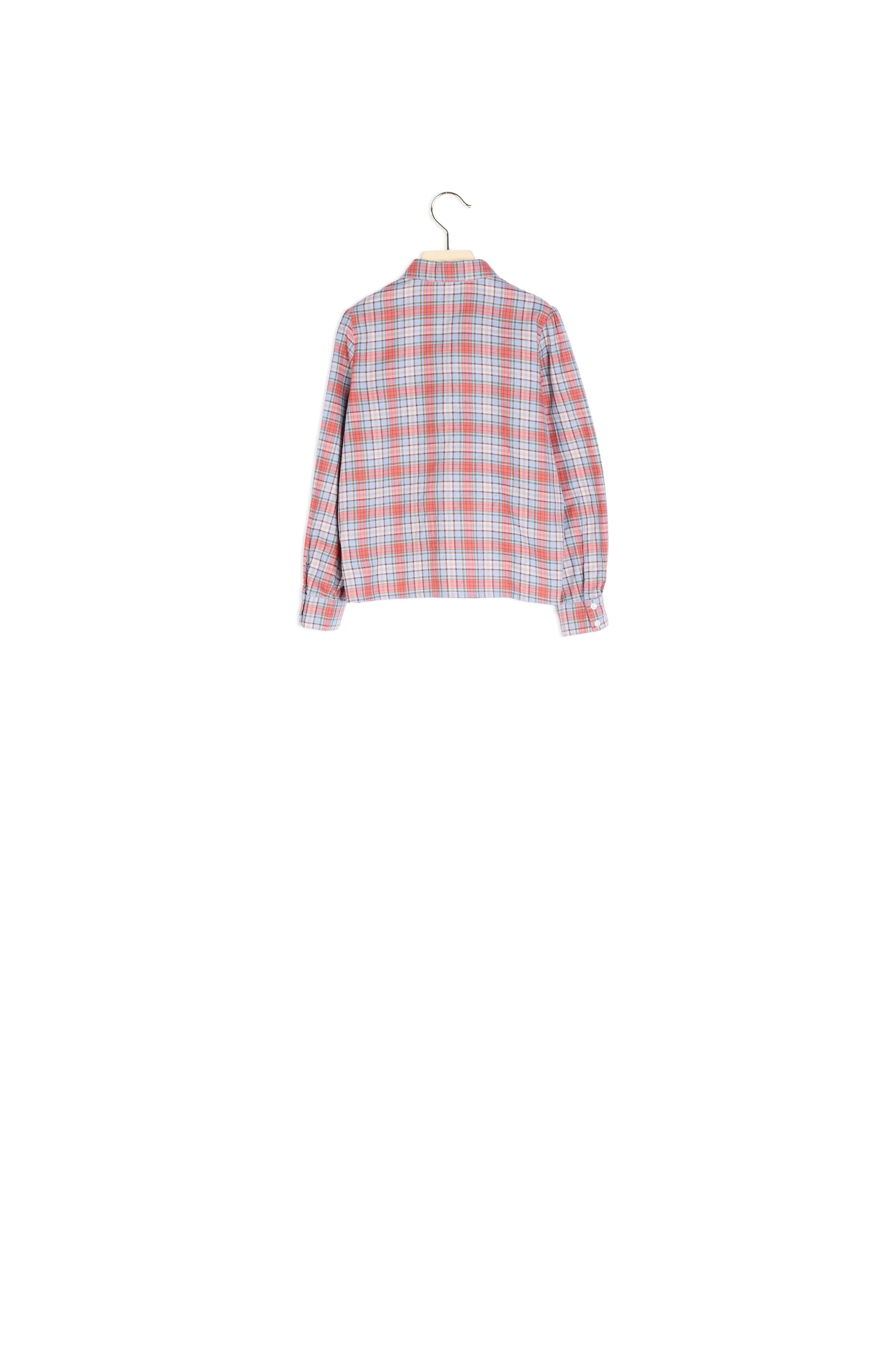 Blouse à carreaux - Bonpoint vintage