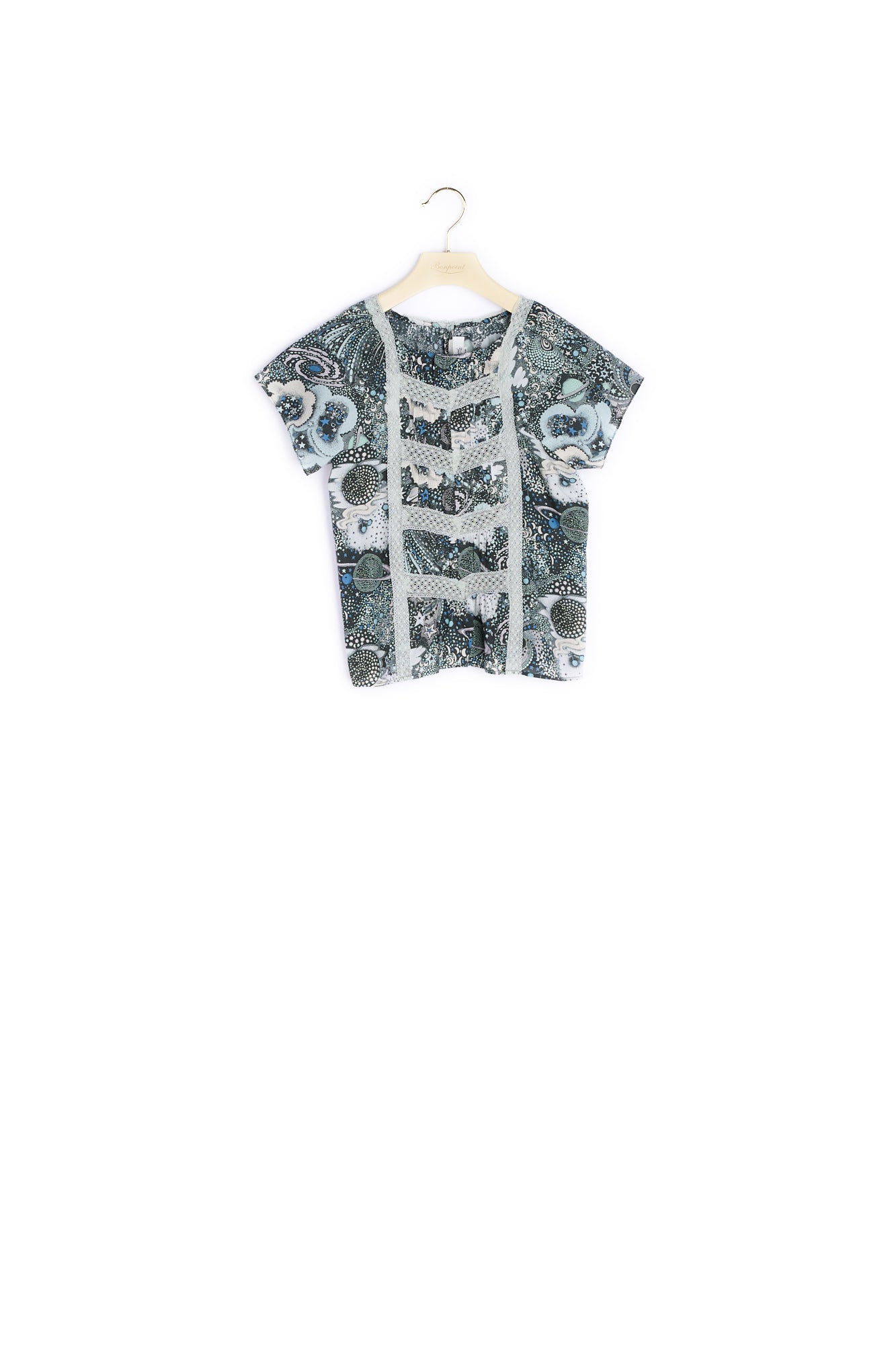Blouse Nellia motifs Liberty - Bonpoint vintage