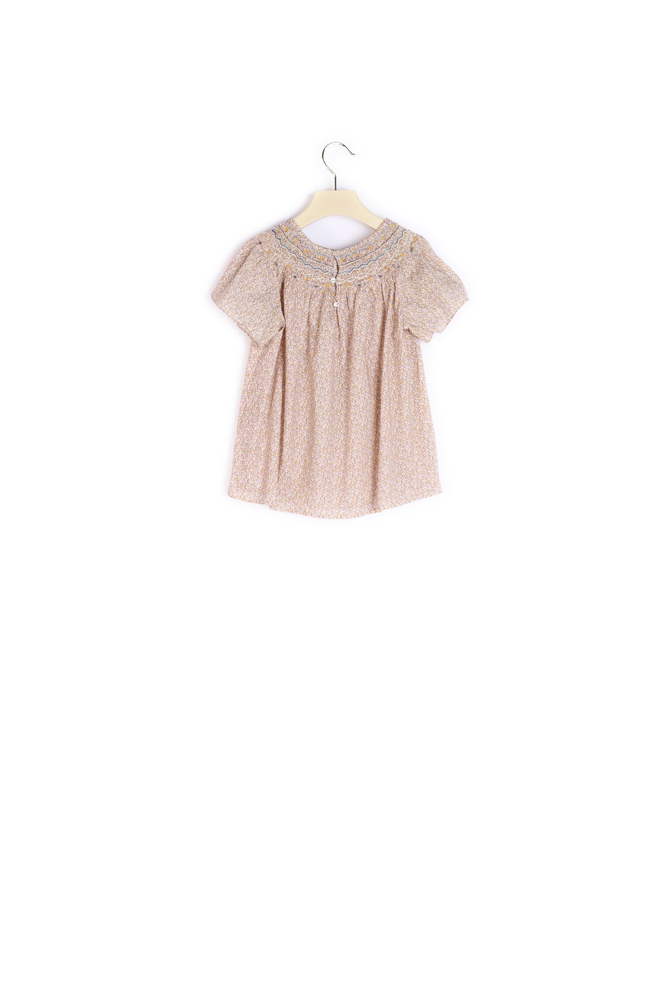 Blouse en coton Liberty bio fille - Bonpoint vintage