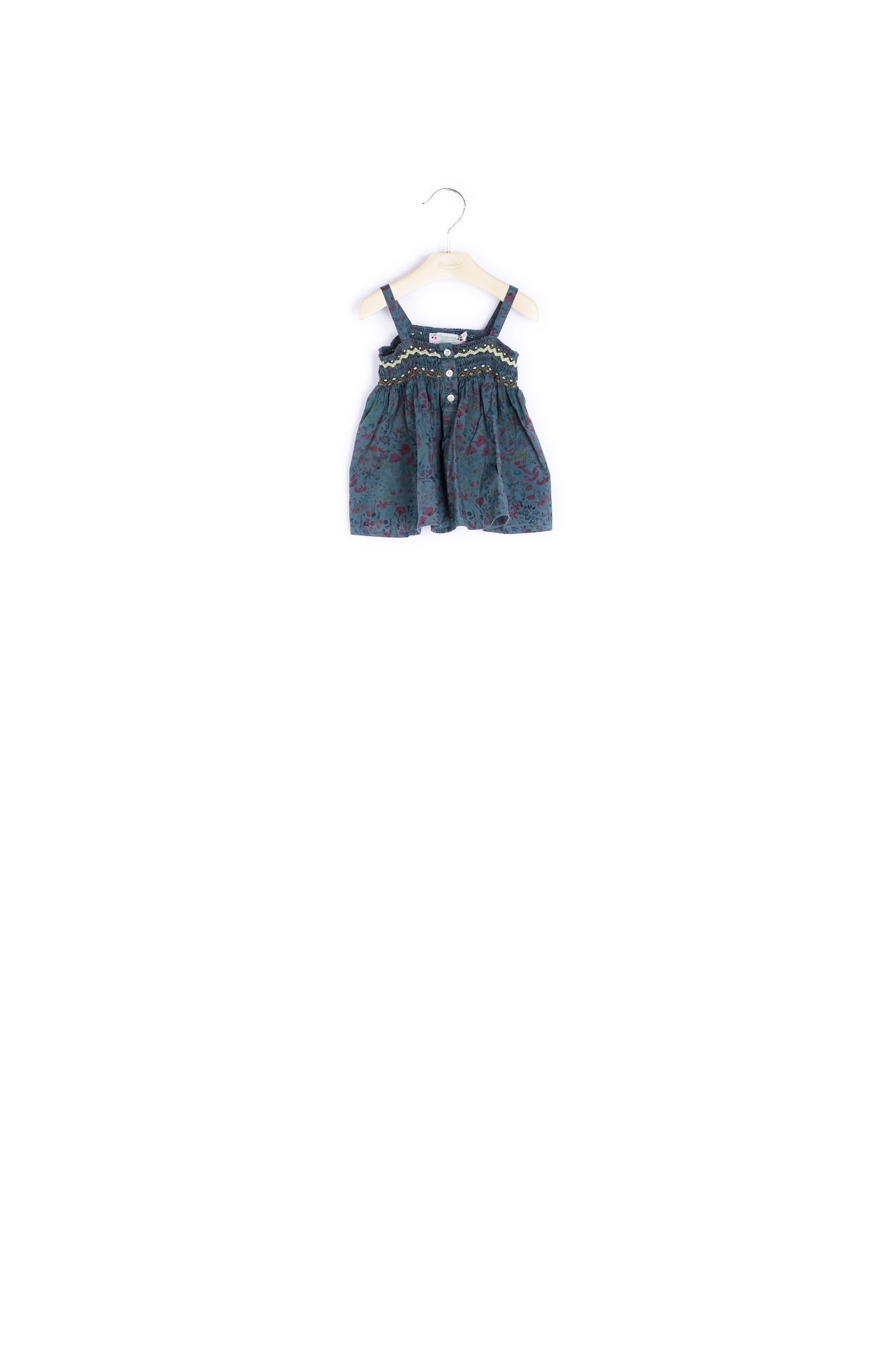 Blouse en tissu Liberty surteint - Bonpoint vintage