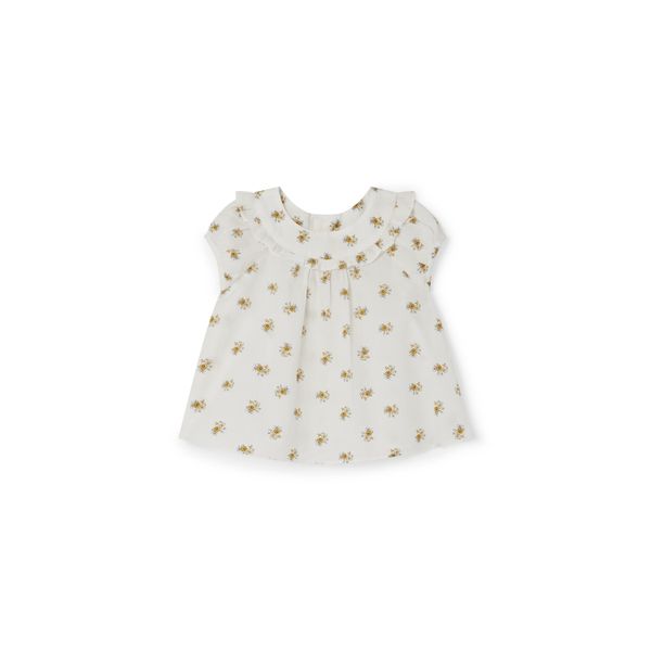 Blouse en popeline imprimée - Bonpoint vintage
