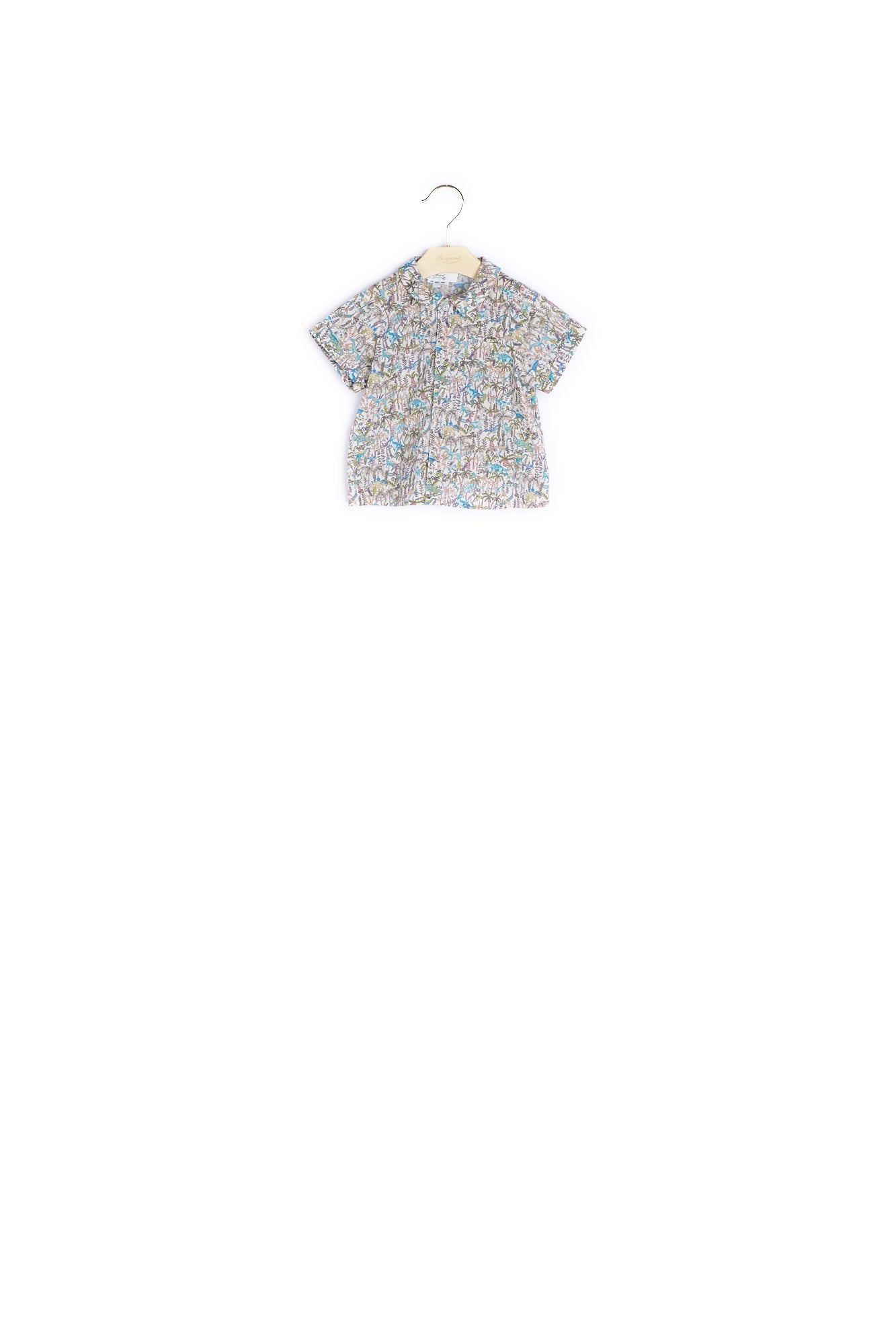 Chemise Nicolas à motif Liberty - Bonpoint vintage