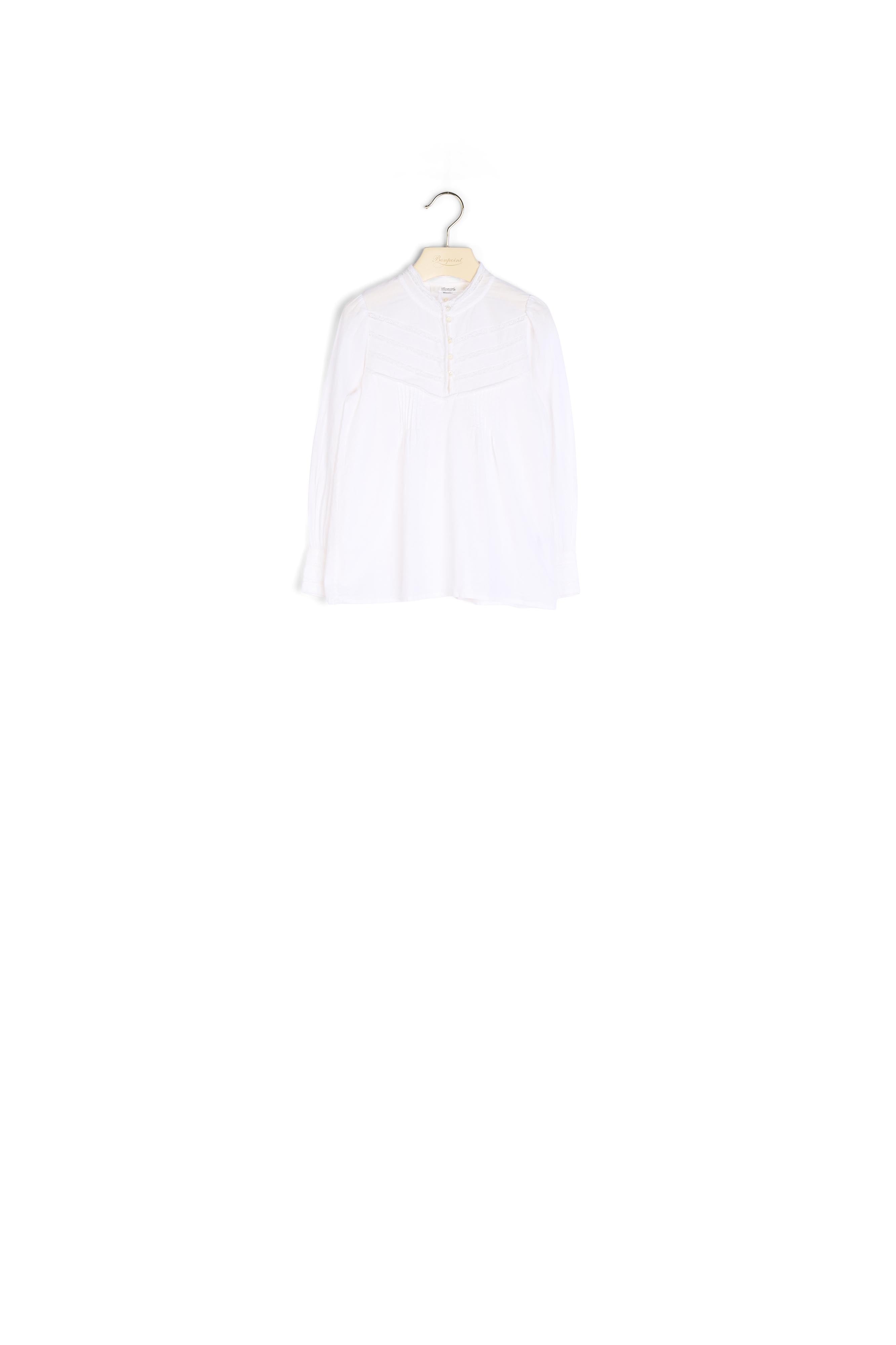 Blouse à plastron - Bonpoint vintage