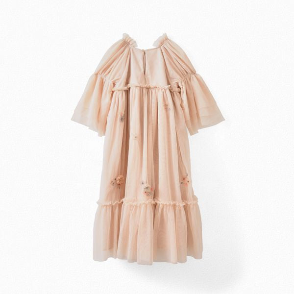 Robe Palace tulle brodé - Bonpoint vintage