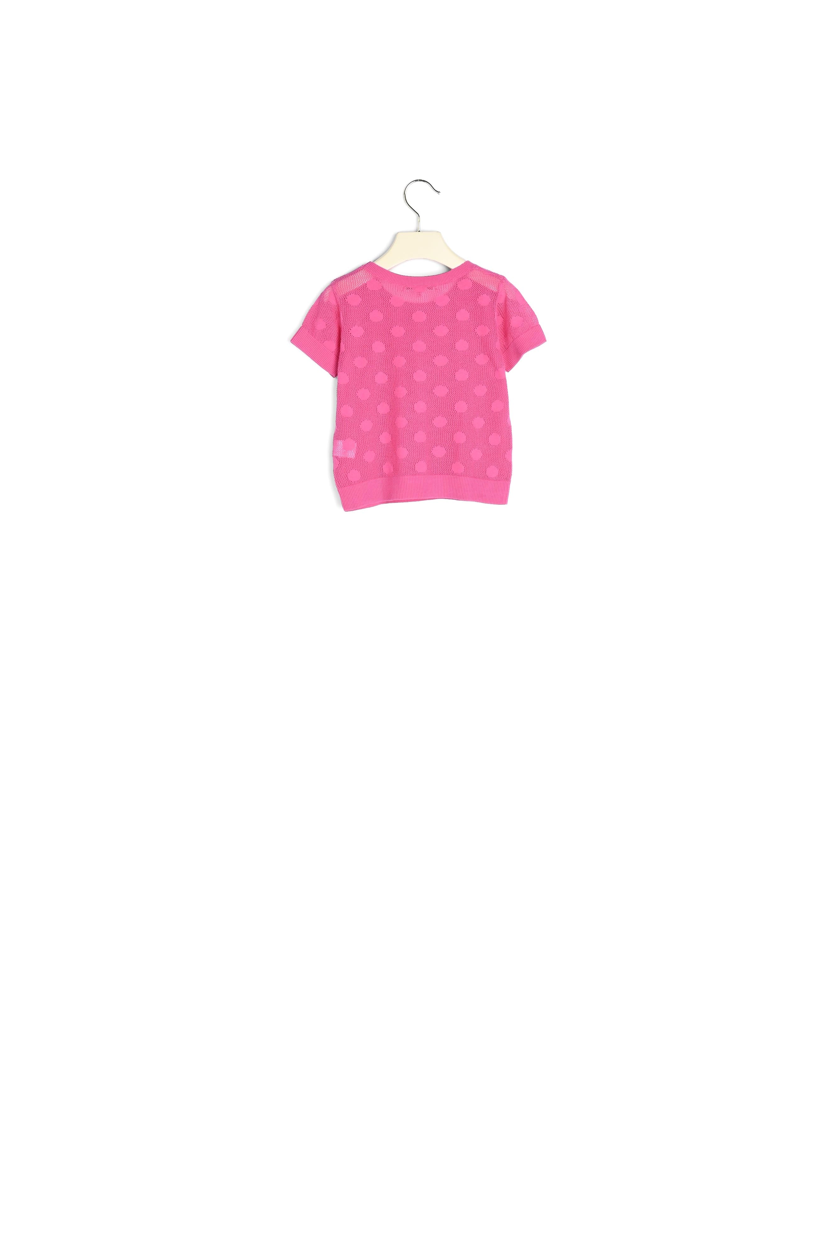 Pullover coton ajouré - Bonpoint vintage