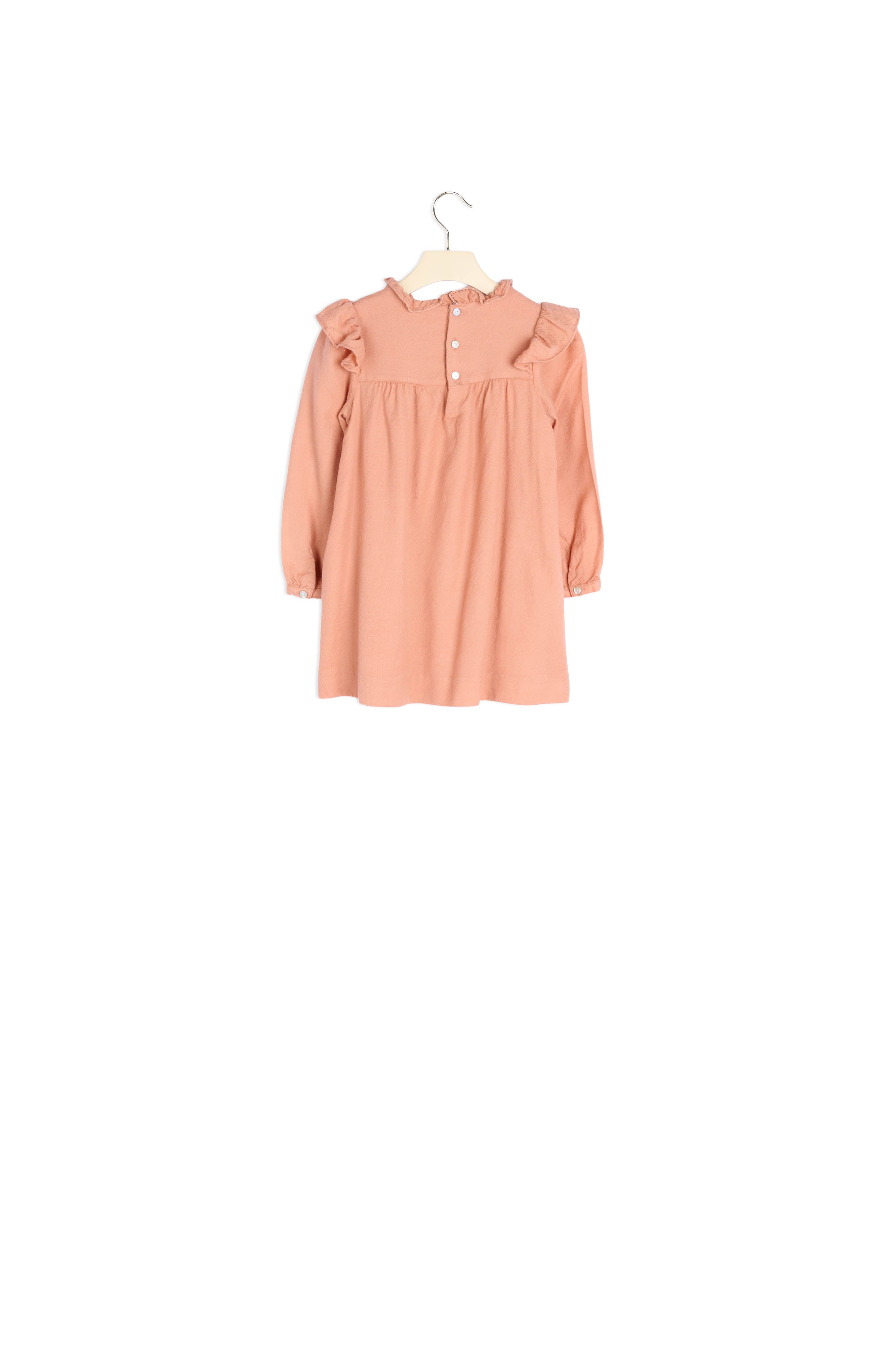Robe volantée et brodée - Bonpoint vintage