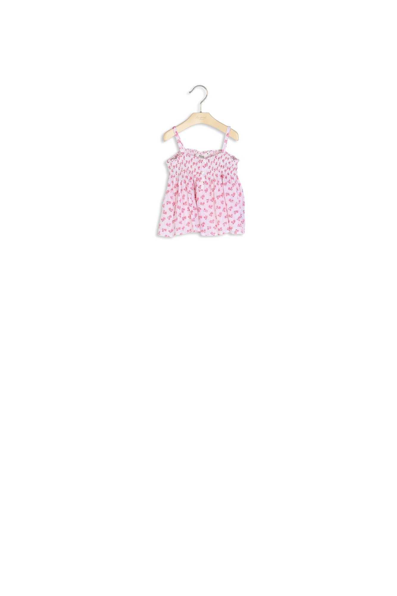 Blouse à smocks élastiqués - Bonpoint vintage
