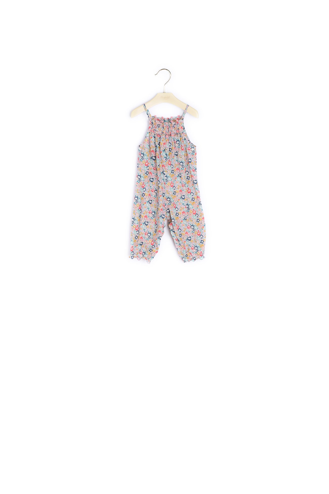 Salopette en tissu Liberty exclusif bébé - Bonpoint vintage