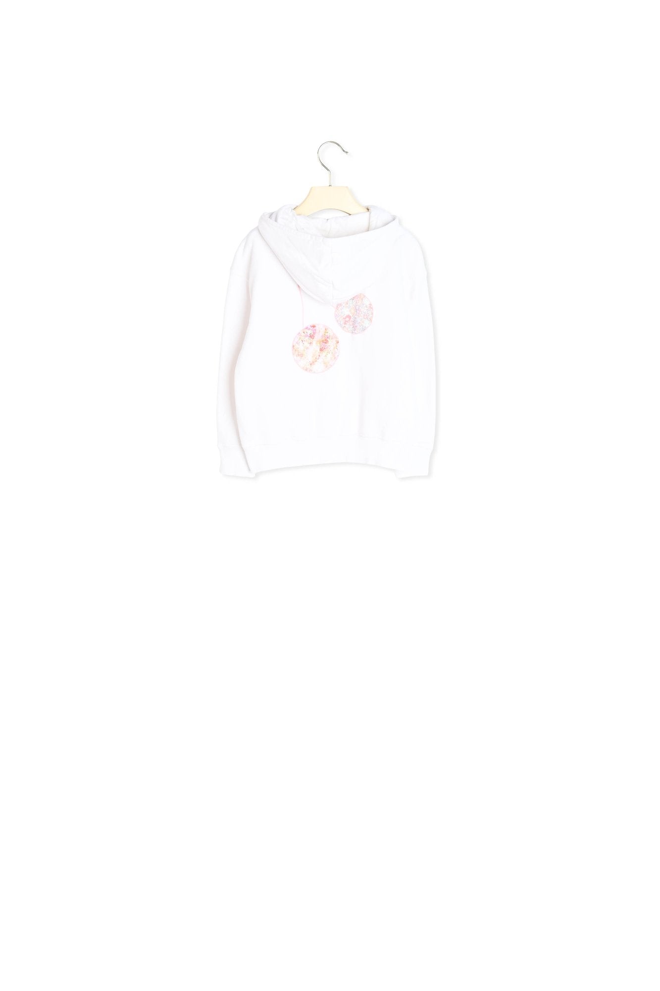 Sweatshirt à capuche avec détails Liberty - Bonpoint vintage