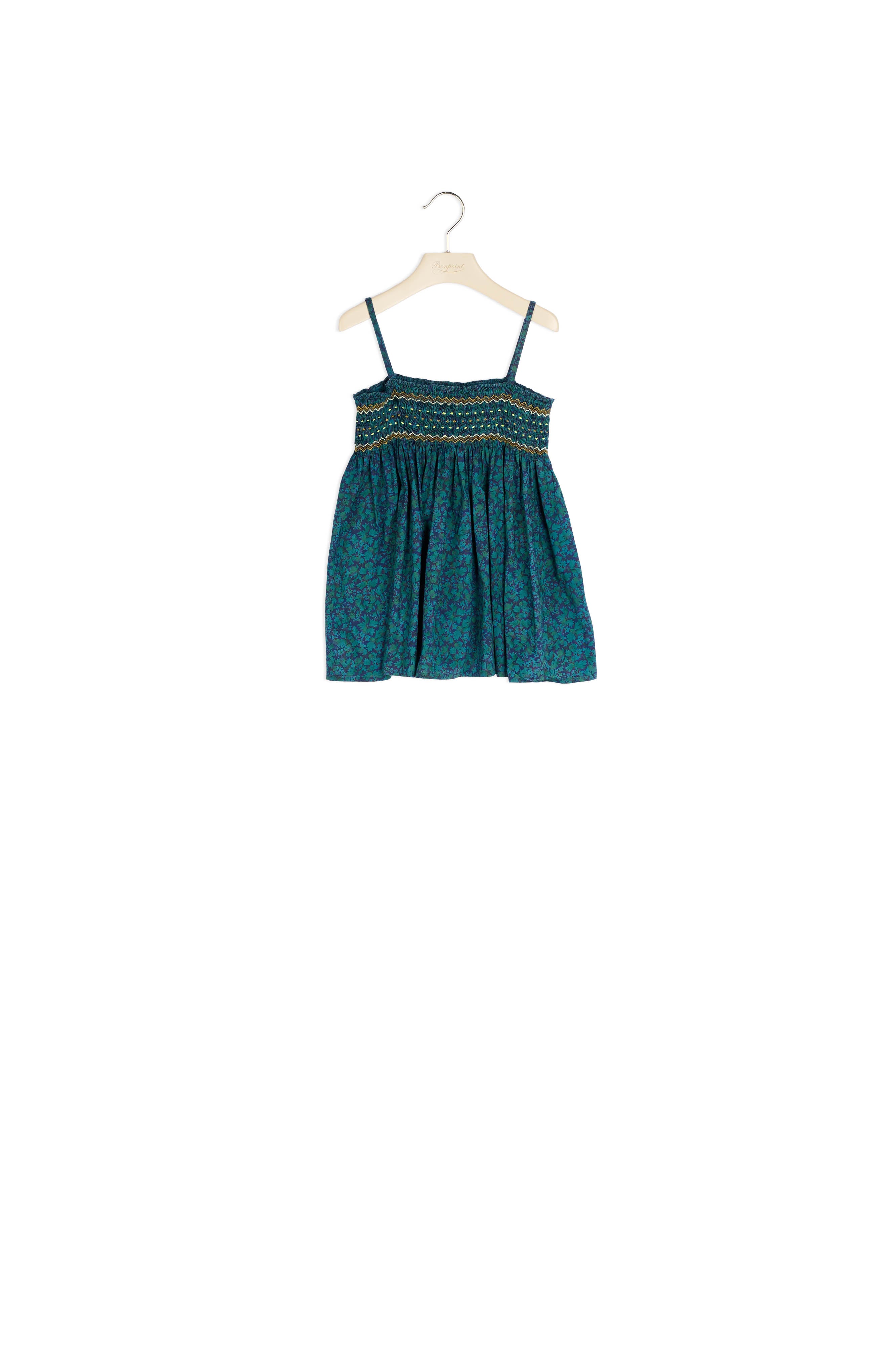 Blouse en coton Liberty surteint - Bonpoint vintage