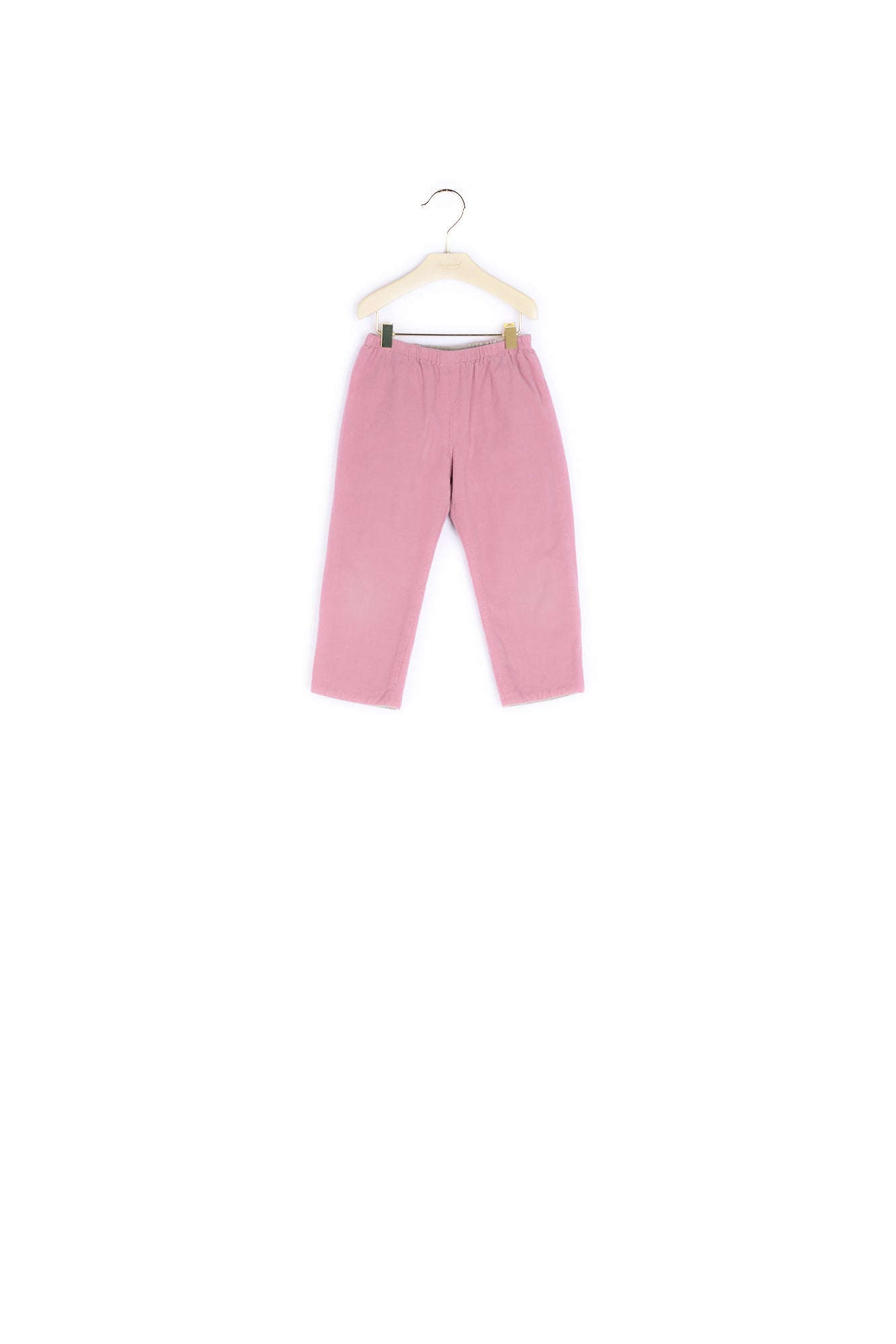 Pantalon bébé élastiqué en velours milleraies - Bonpoint vintage